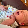 Bauer joined the competition — help win amazing prizes! newborn, baby, infant, sleeping, yawning, blanket, onesie, colorful, pattern, hand, face, pacifier, resting, cozy, soft, indoor, closeup, skin, peaceful, child