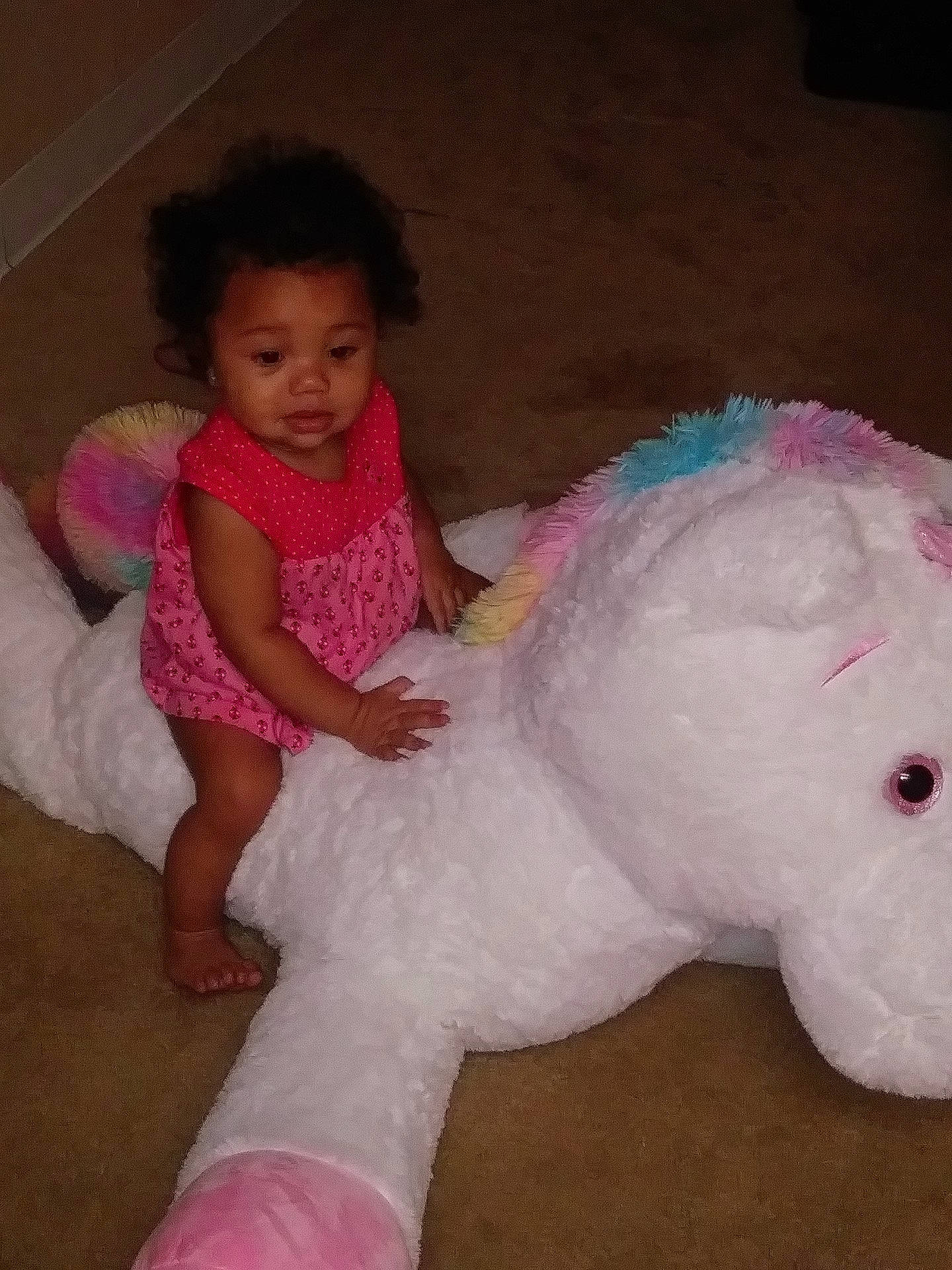 Miabella joined the competition — help win amazing prizes! child, flooring, infant, person, pink, play, product, skin, stuffed_toy, textile, toddler