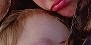 Katrina is registered to the contest to win money with this photo: affection, baby, butterfly_sticker, cartoon_sticker, child, closeup, cozy, cuddling, cute, expression, face, family, hair, indoor, love, person, portrait, pouting, skin, sleeping