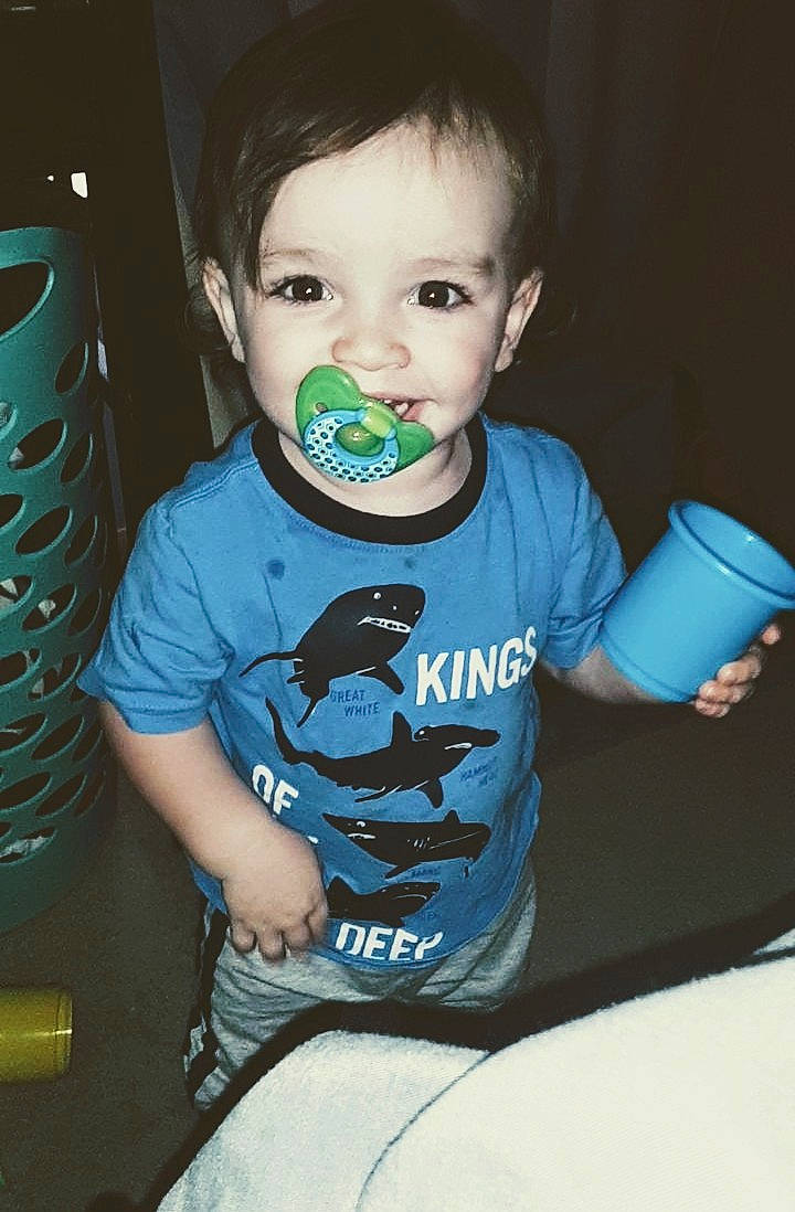 Amani joined the competition — help win amazing prizes! baby, cheek, child, cool, head, joy, person, smile, t_shirt, toddler