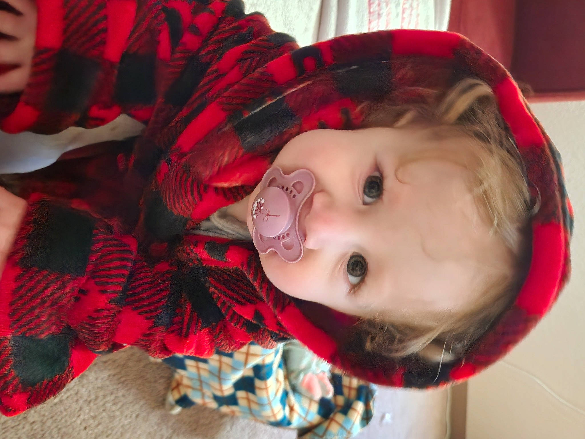 Ambrose joined the competition — help win amazing prizes! baby, carmine, cheek, child, christmas, costume, event, eyelash, fashion_accessory, fur, happy, iris, lip, pattern, person, petal, skin, smile, toddler, tree