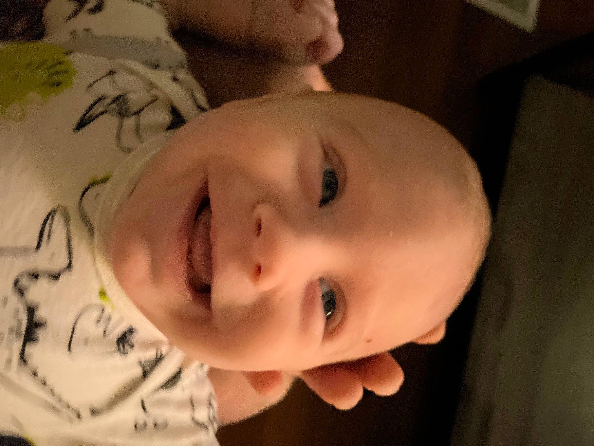 Gunner joined the competition — help win amazing prizes! baby, cheek, chin, ear, eye, eyebrow, eyelash, finger, forehead, happy, head, iris, joy, lip, mouth, neck, nose, organ, person, skin