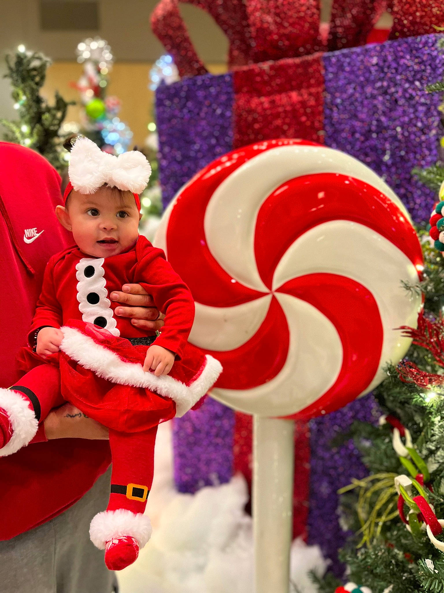 Elena joined the competition — help win amazing prizes! christmas, christmas_decoration, christmas_ornament, christmas_tree, costume_hat, event, fictional_character, flag_of_the_united_states, fun, happy, hat, headwear, holiday, holiday_ornament, person, plant, recreation, red, santa_claus, snapshot