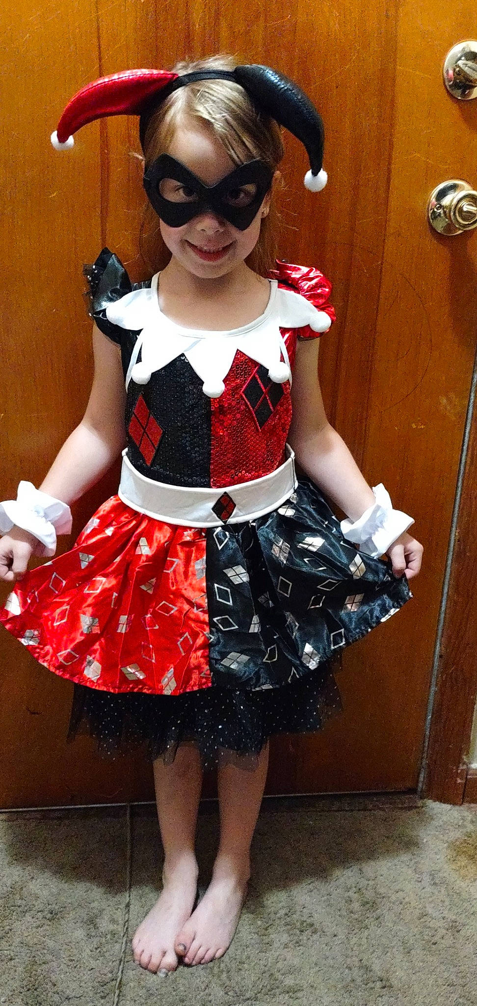 Paisley joined the competition — help win amazing prizes! arm, baby_toddler_clothing, black_hair, day_dress, dress, fashion, goggles, hairstyle, headgear, human_body, joy, leg, one_piece_garment, person, pink, shoe, sleeve, sunglasses, thigh, vision_care