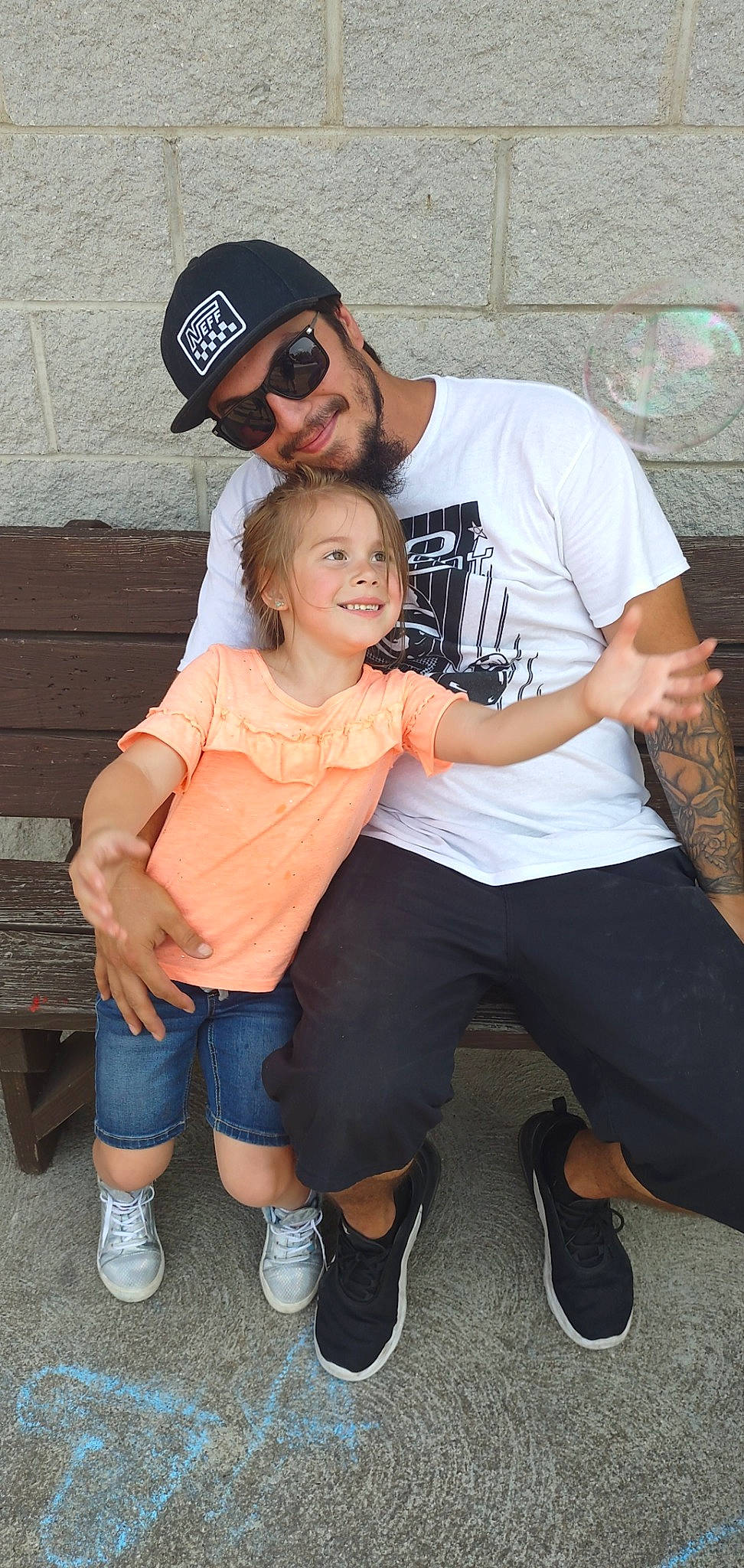 Paisley is registered to the contest to win money with this photo: baseball_cap, cap, cool, facial_expression, finger, flash_photography, footwear, gesture, glasses, goggles, hairstyle, happy, headwear, joy, muscle, person, shoe, sleeve, smile, standing