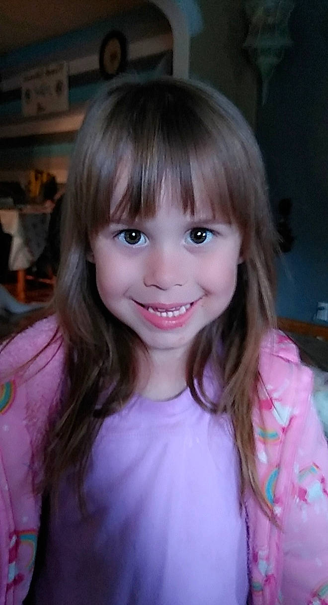 Paisley joined the competition — help win amazing prizes! bangs, beauty, blond, brown_hair, cheek, child, child_model, chin, eyebrow, face, hair, hair_coloring, hairstyle, hime_cut, jaw, joy, layered_hair, lip, long_hair, person