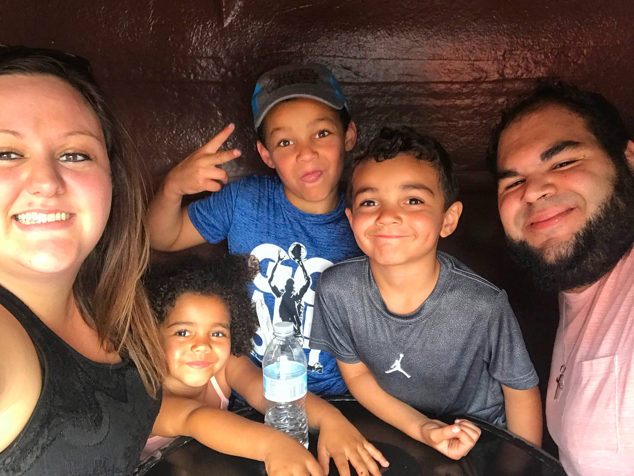 Exavier is registered to the contest to win money with this photo: child, cousin, event, family, friendship, fun, happy, iris, joy, laugh, people, person, photobombing, photography, sibling, smile, social_group, vacation, youth