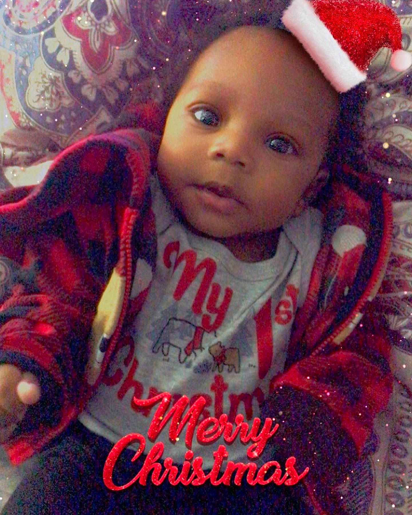 Khai joined the competition — help win amazing prizes! baby, baby_toddler_clothing, cap, cheek, child, christmas, christmas_eve, cool, event, eye, facial_expression, happy, holiday, human_body, lip, organ, outerwear, person, red, sleeve