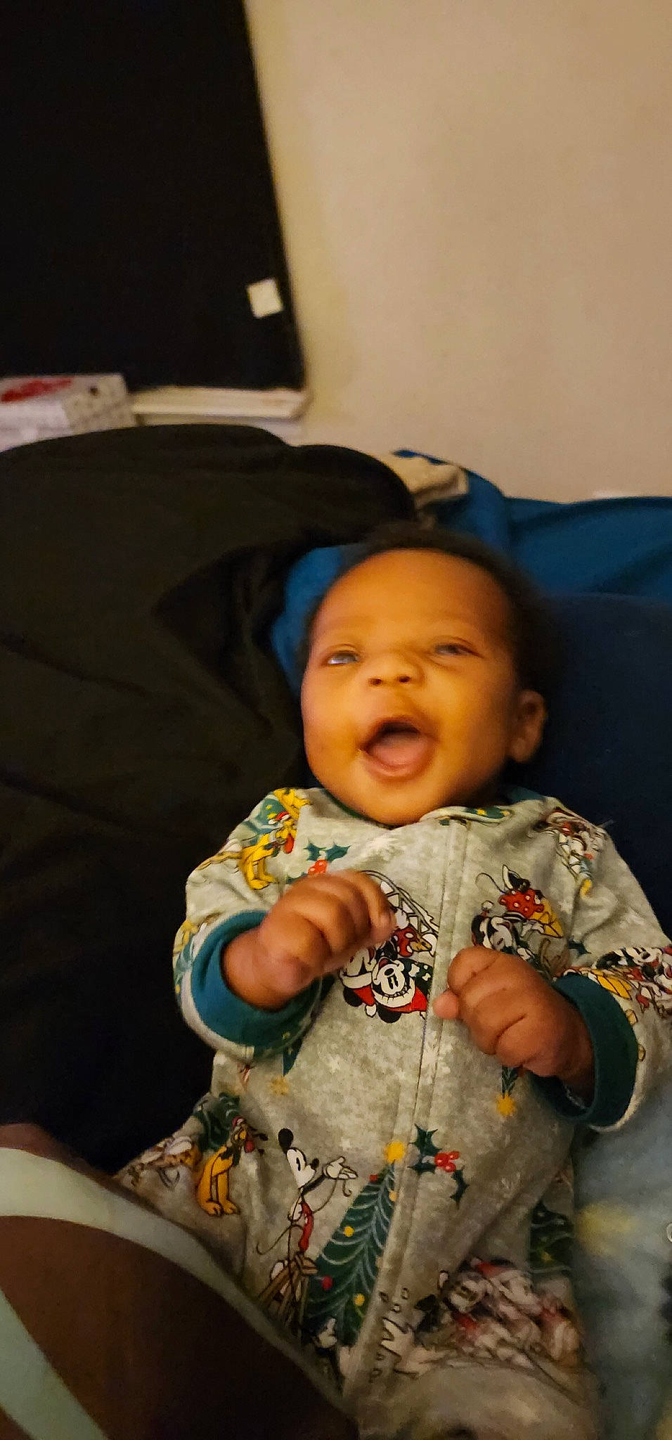 Khai joined the competition — help win amazing prizes! baby, baby_toddler_clothing, cheek, child, chin, comfort, eye, fun, happy, head, iris, mouth, nose, person, room, sitting, skin, sleeve, smile, t_shirt