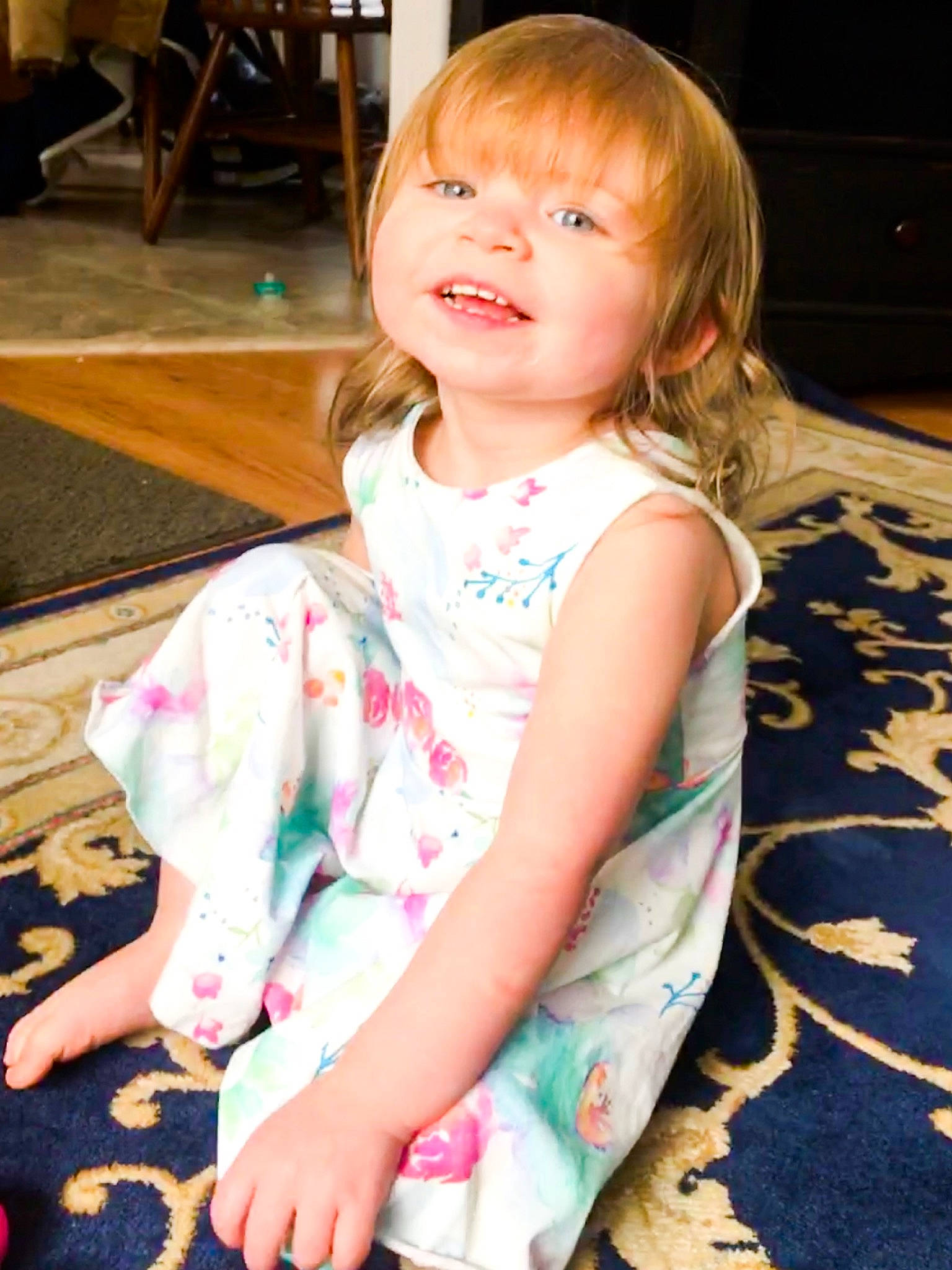 Kaylee is registered to the contest to win money with this photo: baby, cheek, child, person, play, sitting, smile, toddler