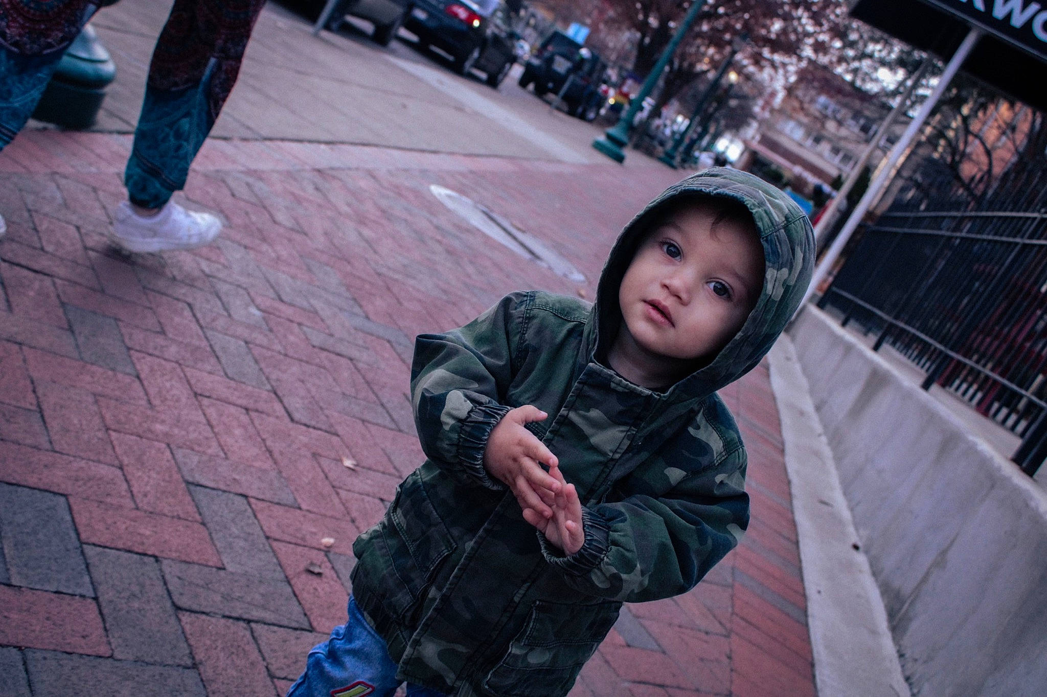 Mortikai joined the competition — help win amazing prizes! baby, child, city, cool, flash_photography, flooring, fun, headwear, leisure, pedestrian, person, reflection, road, road_surface, sidewalk, sitting, standing, street, street_fashion, toddler