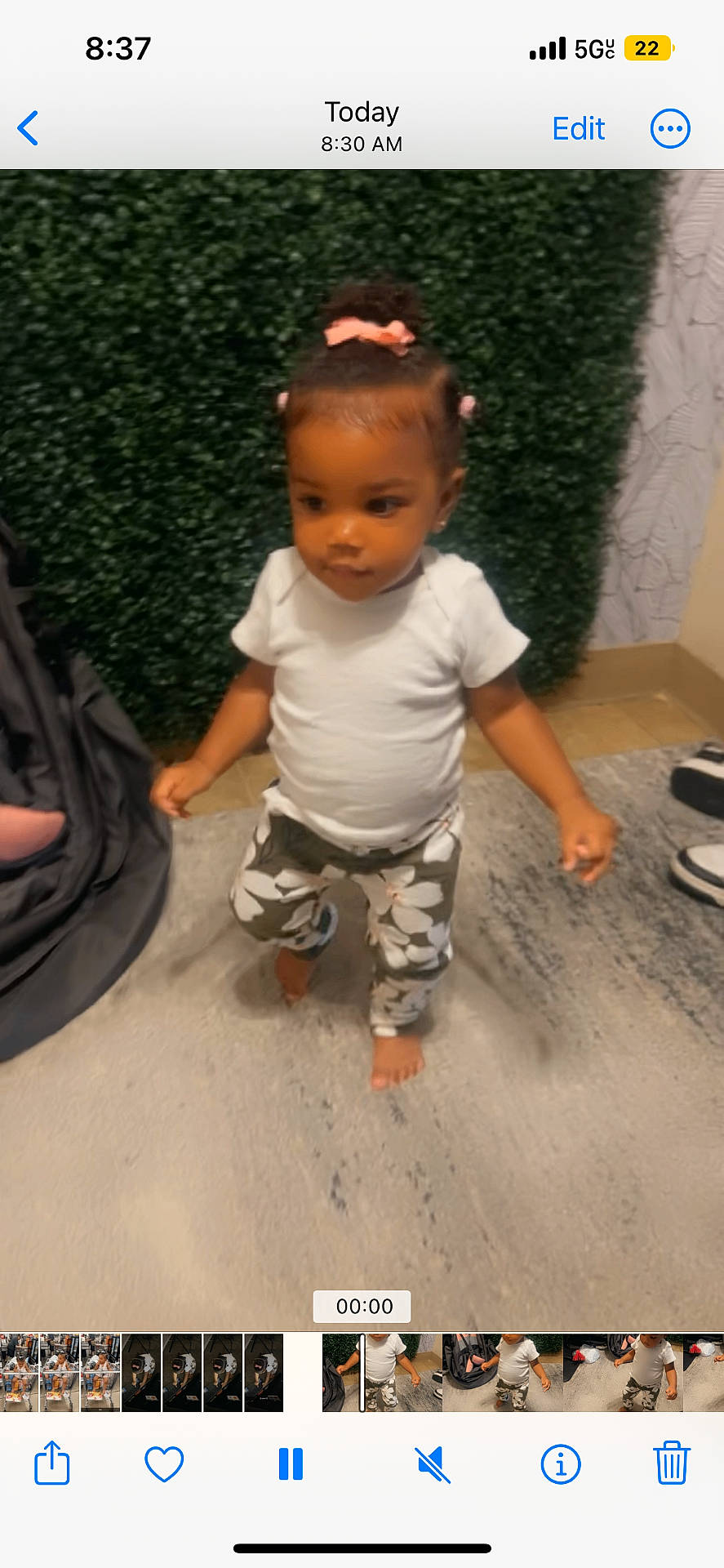 Zoey joined the competition — help win amazing prizes! art, barefoot, bodypart, clothing, collage, crawling, face, finger, footwear, hand, head, pants, person, photography, portrait, shoe, shorts, t_shirt, text, toy