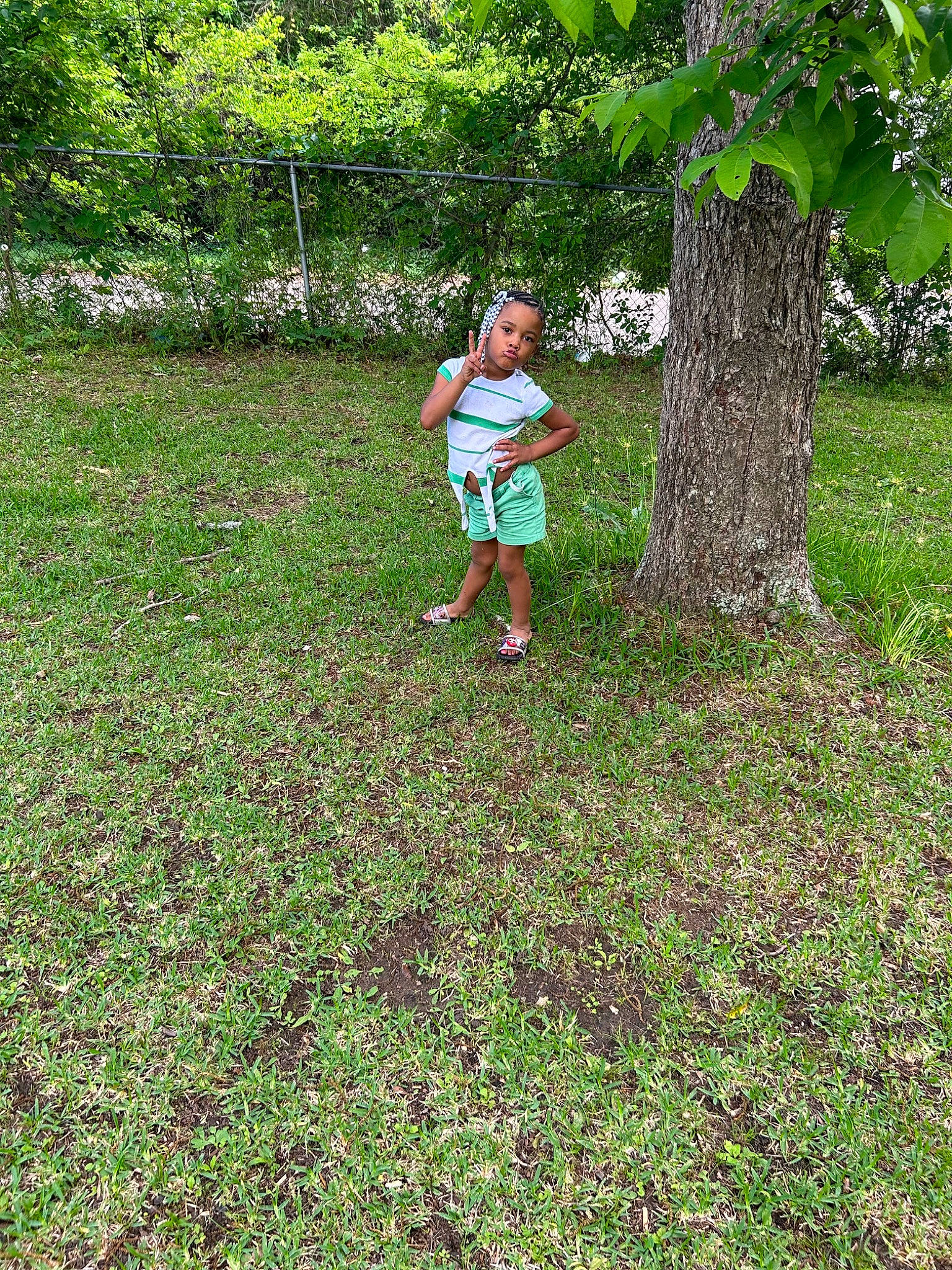 Zoey is registered to the contest to win money with this photo: garden, gardening, grass, grass_family, grassland, green, groundcover, landscape, landscaping, lawn, leisure, meadow, natural_landscape, pasture, people_in_nature, person, plant, recreation, shrub, tree