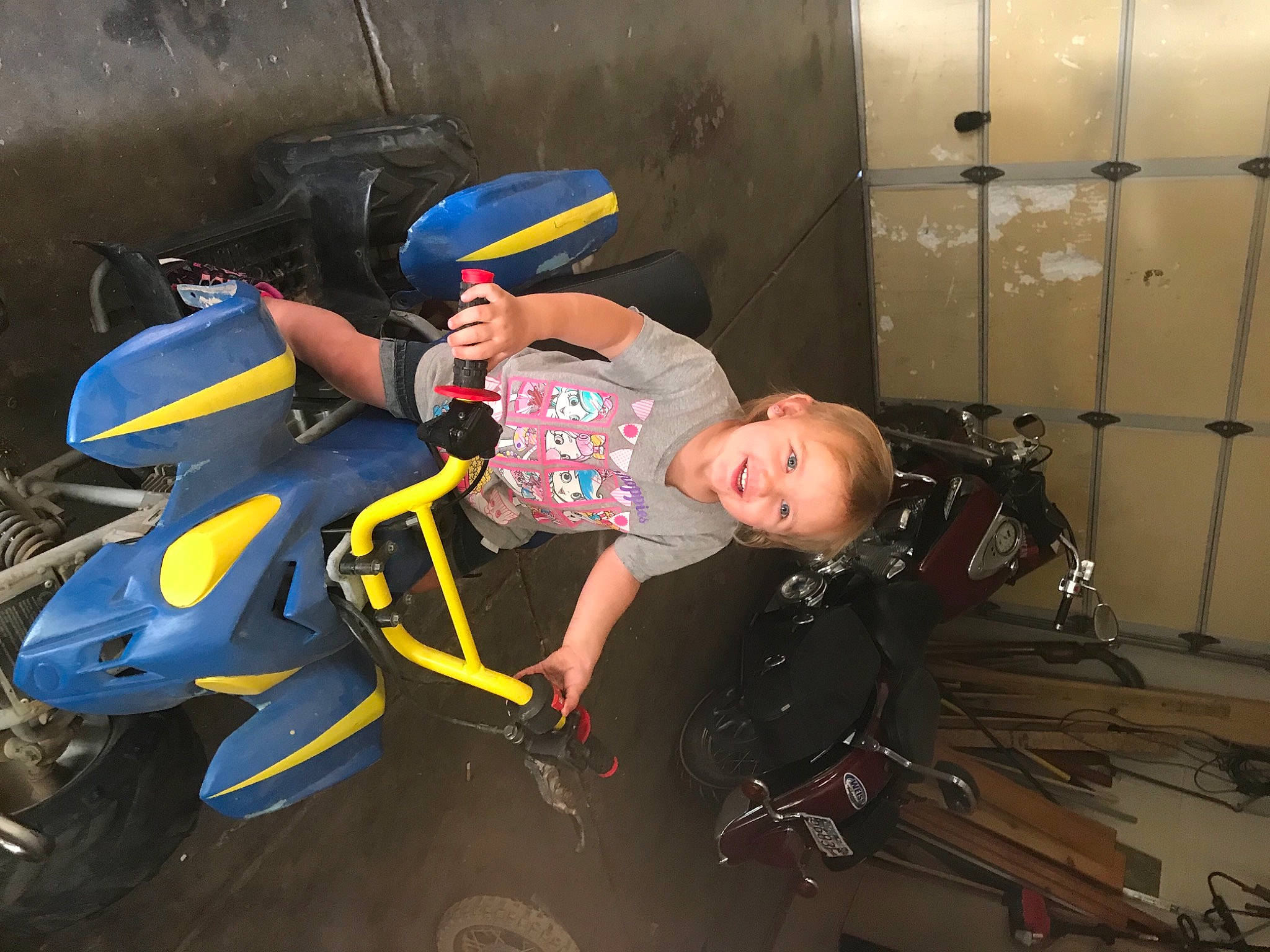 Alana joined the competition — help win amazing prizes! adventure, automotive_design, automotive_tire, automotive_wheel_system, bicycle_helmet, electric_blue, fender, flooring, fun, helmet, joy, leisure, motor_vehicle, person, personal_protective_equipment, recreation, sitting, smile, sports_equipment, tire