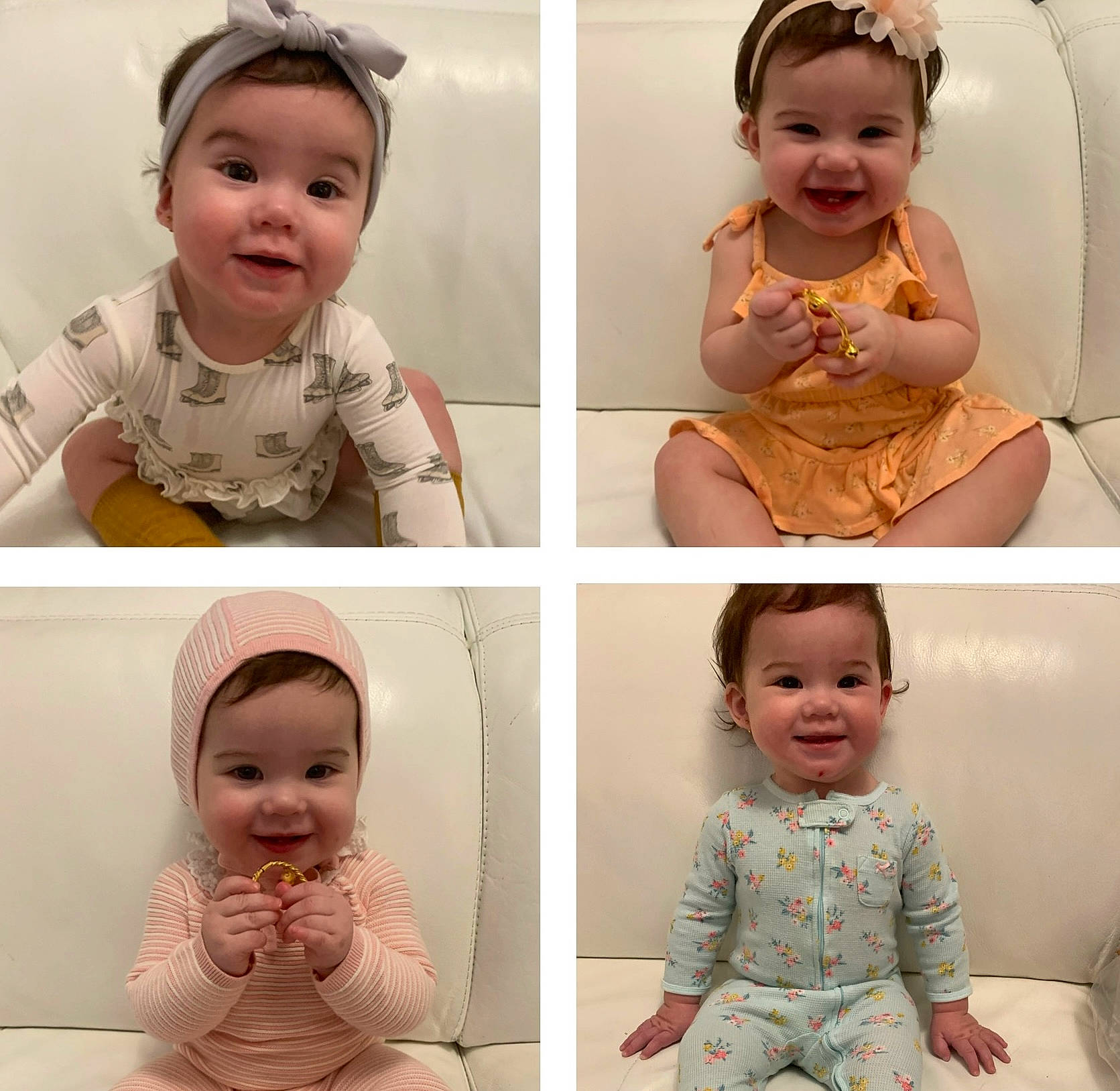 Adeline joined the competition — help win amazing prizes! arm, baby_toddler_clothing, cheek, chin, clothing, eyebrow, face, facial_expression, hairstyle, hand, head, human, joy, neck, nose, person, photograph, product, skin, sleeve