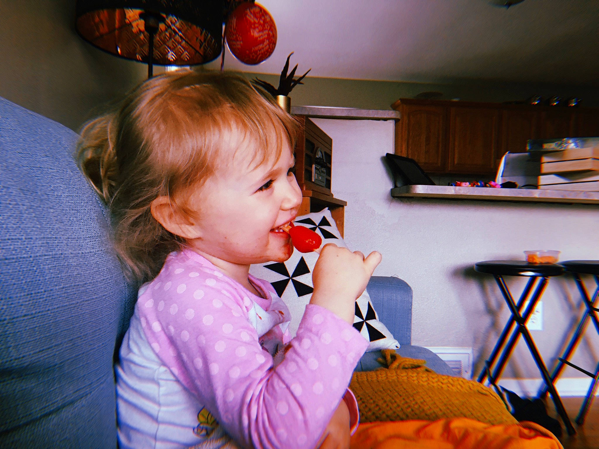 Penny joined the competition — help win amazing prizes! baby, cheek, child, ear, eye, furniture, iris, nose, person, play, room, sitting, skin, stuffed_toy, toddler