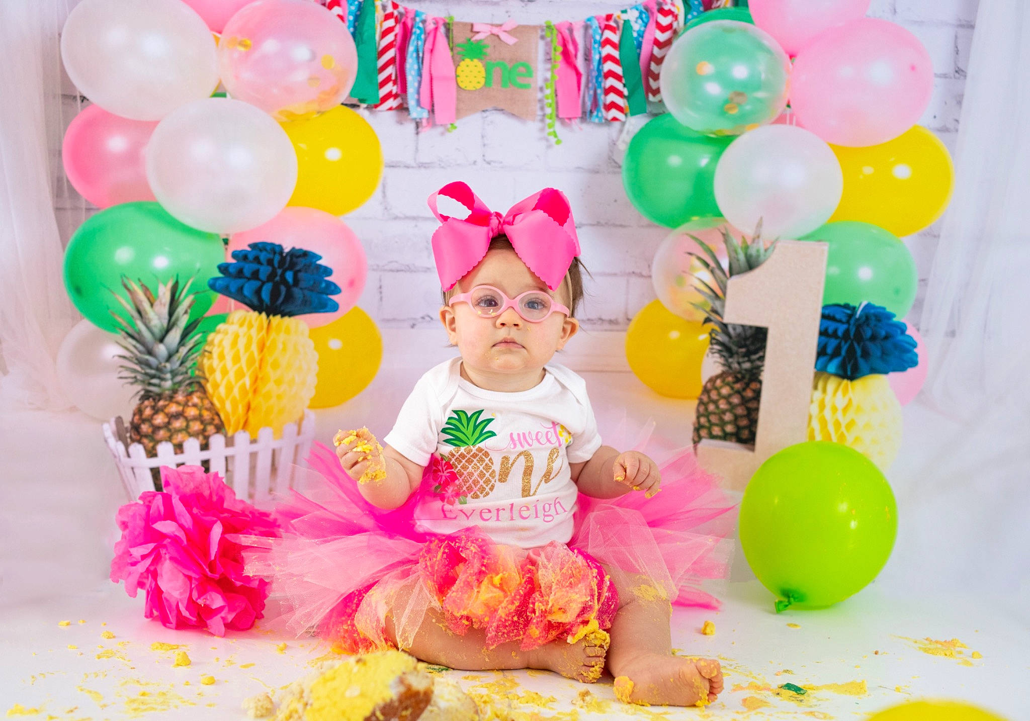 Everleigh joined the competition — help win amazing prizes! balloon, birthday, birthday_party, child, decoration, dress, event, fun, happy, icing, magenta, party, party_supply, person, pink, room, sugar_cake, sweetness, toddler, toy