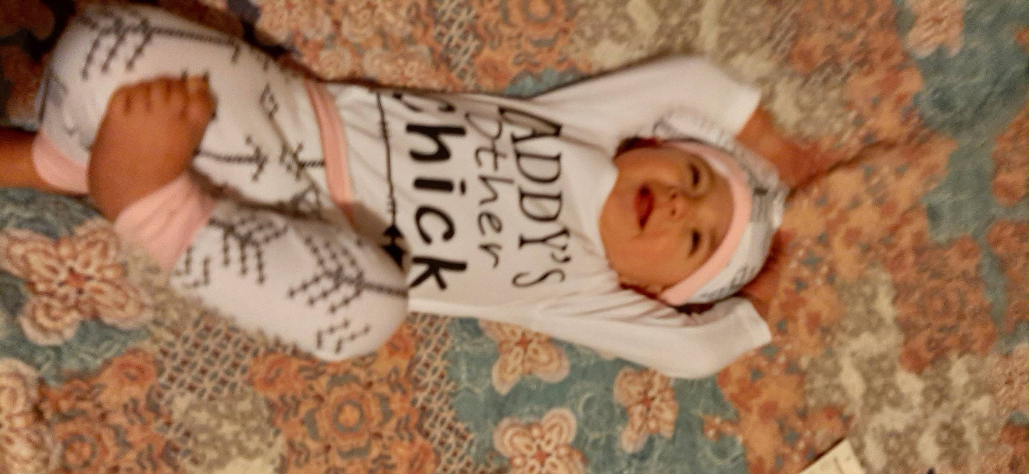 Robynn joined the competition — help win amazing prizes! art, baby, child, creative_arts, font, happy, hat, headwear, pattern, person, room, skin, sleeve, toddler, tree, visual_arts, wood