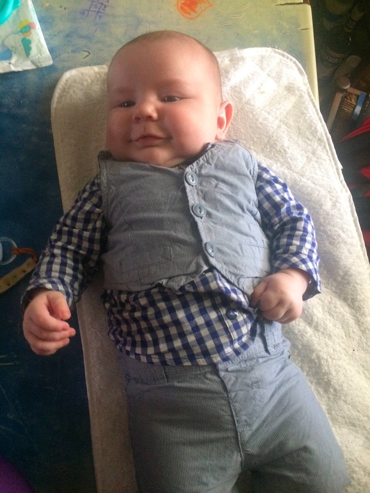 Benjamin participe au concours pour gagner de l'argent avec cette photo : baby, baby_products, cheek, child, person, skin, toddler