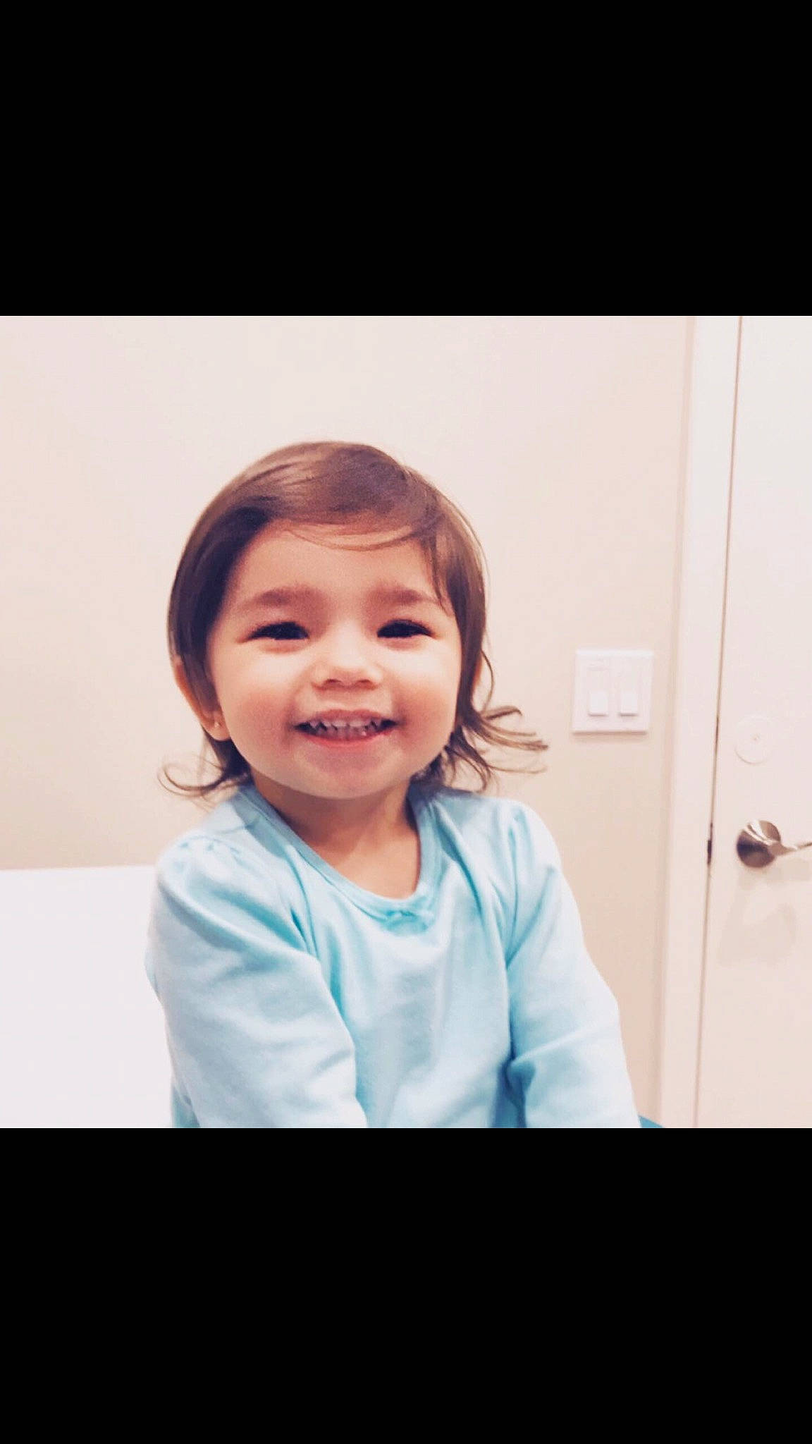 Giuliana joined the competition — help win amazing prizes! arm, beauty, cheek, child, chin, eye, face, facial_expression, forehead, hair, hairstyle, happy, head, joy, lip, nose, person, skin, smile, snapshot