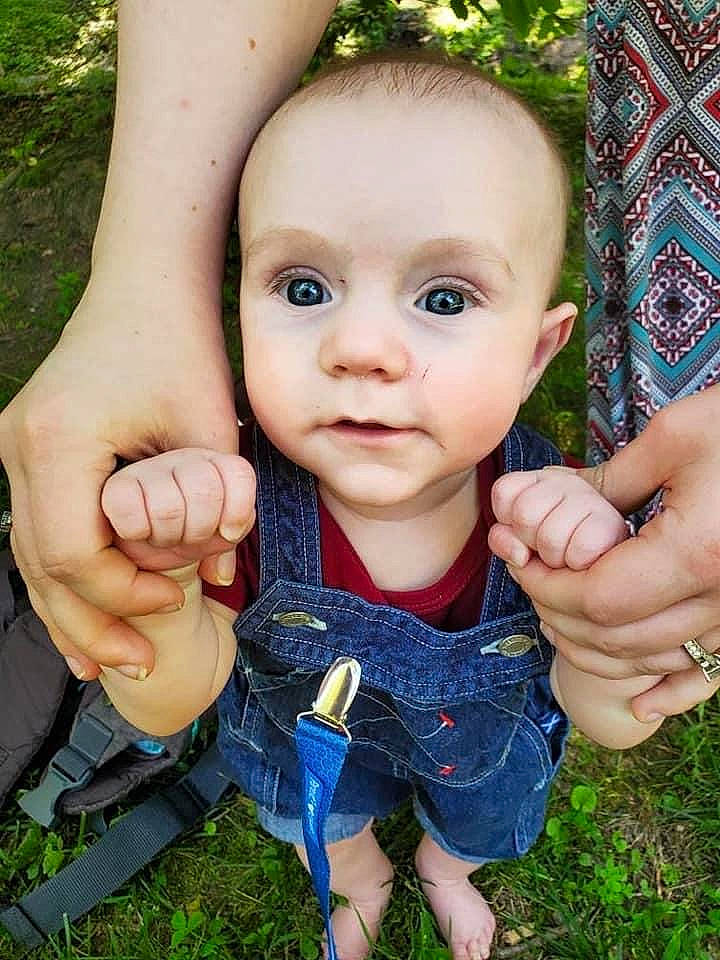 Jason joined the competition — help win amazing prizes! baby, cheek, child, eye, face, finger, gesture, grass, hand, head, leaf, leg, nail, person, photography, plant, skin, smile, thumb, toddler