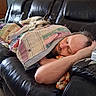 Zelda is registered to the contest to win money with this photo: beard, blanket, couch, cozy, curtain, dog, furniture, home, indoor, leather, man, nap, patchwork, paw, quilt, relaxation, resting, sleeping, snuggling, tattoo