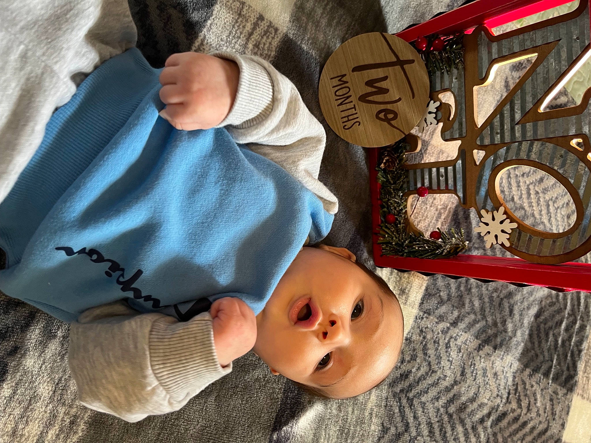 Noel joined the competition — help win amazing prizes! art, baby, baby_products, baby_toddler_clothing, cheek, child, fashion_accessory, happy, mechanical_fan, pattern, person, product, room, textile, toddler, wood