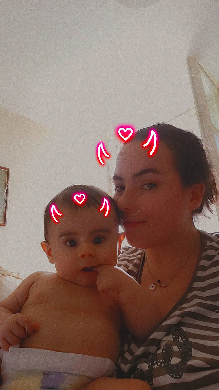 Rafael a rejoint le concours — aidez-le/la à gagner de superbes lots ! abdomen, baby, bathing, black_hair, cap, chest, chin, eyebrow, eyewear, fun, happy, headgear, lip, mouth, neck, person, shoulder, skin, smile, surprise