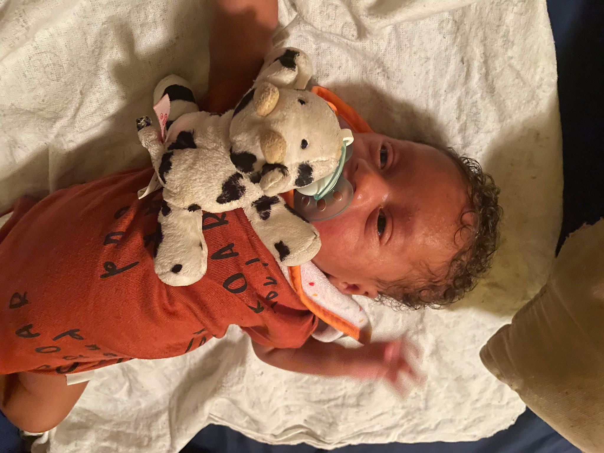 Kaleb joined the competition — help win amazing prizes! baby, baby_products, baby_toddler_clothing, carmine, cheek, child, comfort, flesh, hat, human_body, linens, person, personal_protective_equipment, room, sleeve, toddler