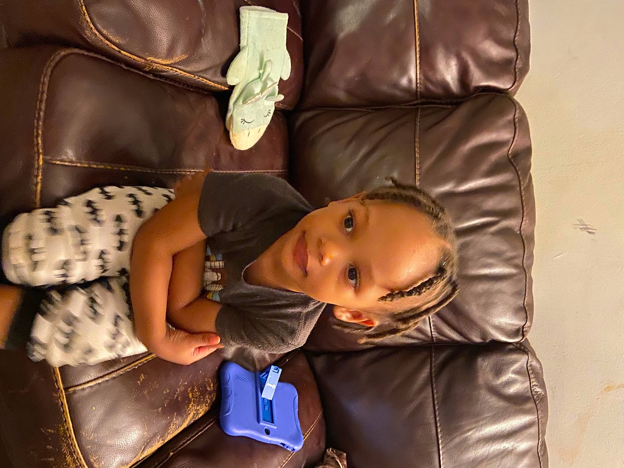 Tyler joined the competition — help win amazing prizes! baby, baby_products, car_seat, chair, child, comfort, couch, flooring, fun, hair, hat, headgear, leather, linens, person, personal_protective_equipment, room, sitting, suit, toddler