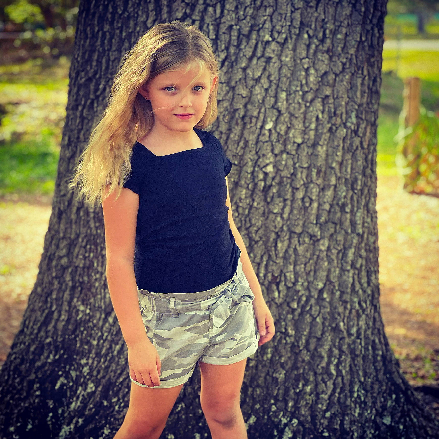 Kaia joined the competition — help win amazing prizes! arm, clothing, eye, flash_photography, hair, hairstyle, hand, happy, head, human_body, natural_environment, neck, organ, people_in_nature, person, plant, shorts, shoulder, sleeve, smile