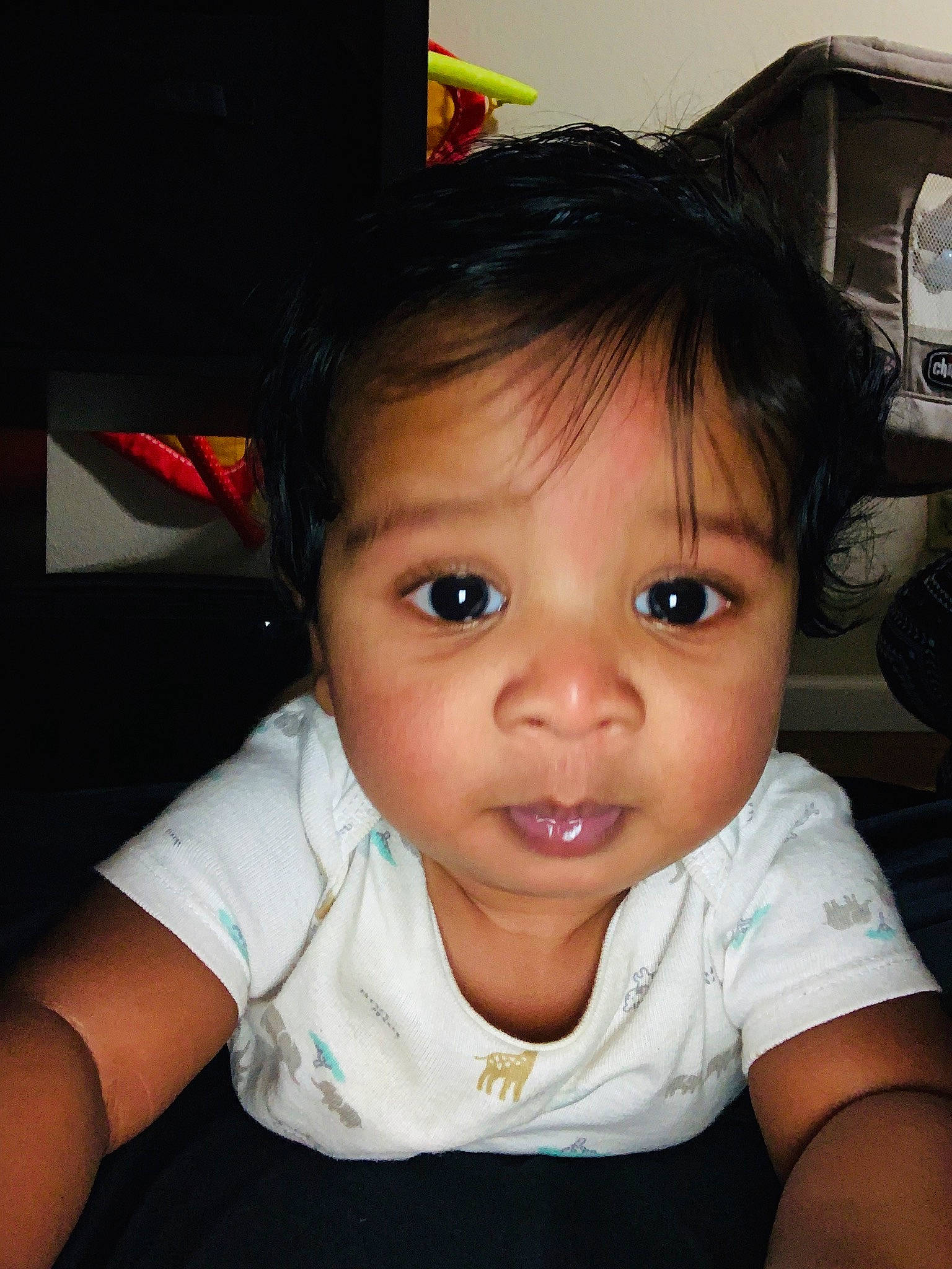 Aron joined the competition — help win amazing prizes! baby, beauty, black_hair, cheek, child, chin, cool, eye, eyebrow, face, facial_expression, forehead, hair, hairstyle, head, lip, nose, person, skin, smile