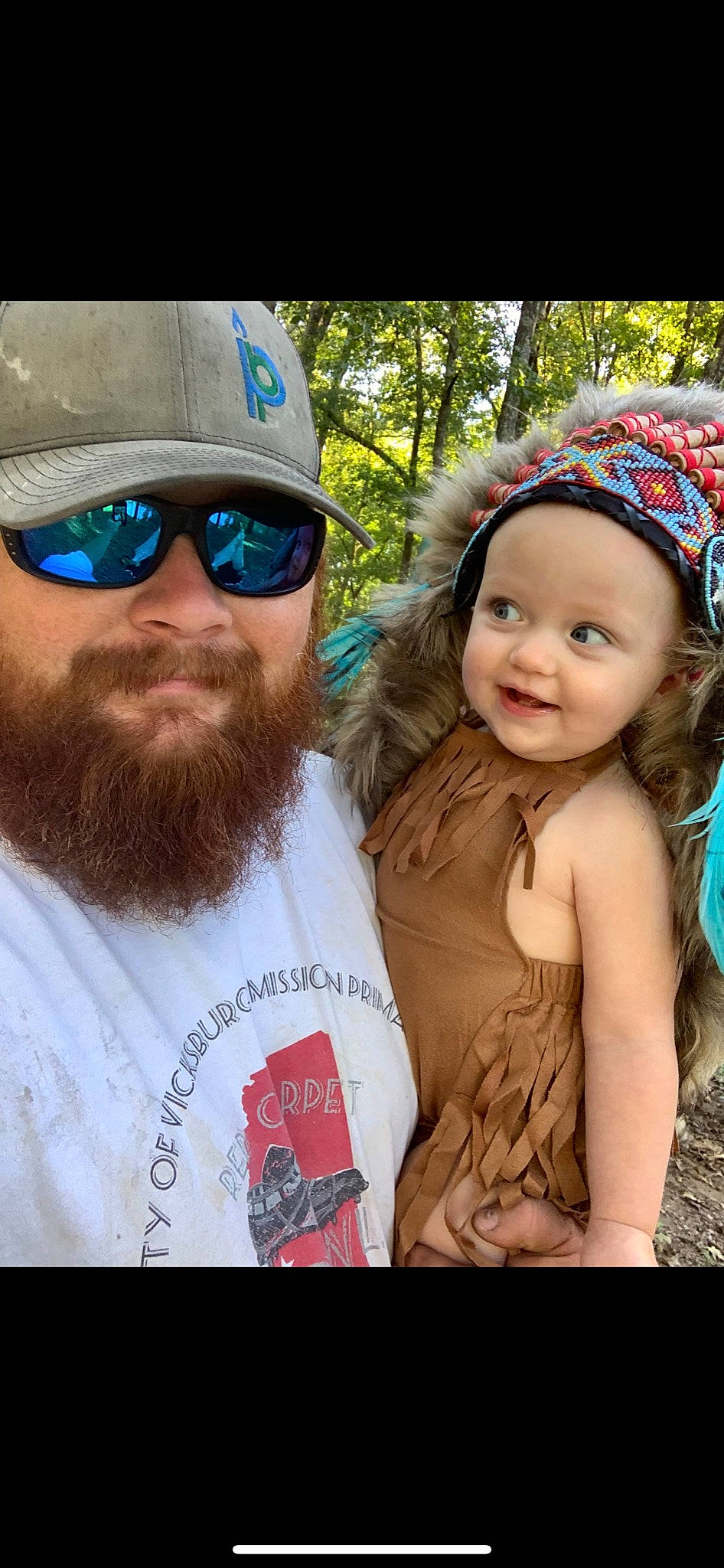 Leighton joined the competition — help win amazing prizes! beard, cap, face, facial_expression, glasses, goggles, hair, hairstyle, happy, head, headwear, human, joy, leaf, organ, outerwear, person, plant, smile, sunglasses