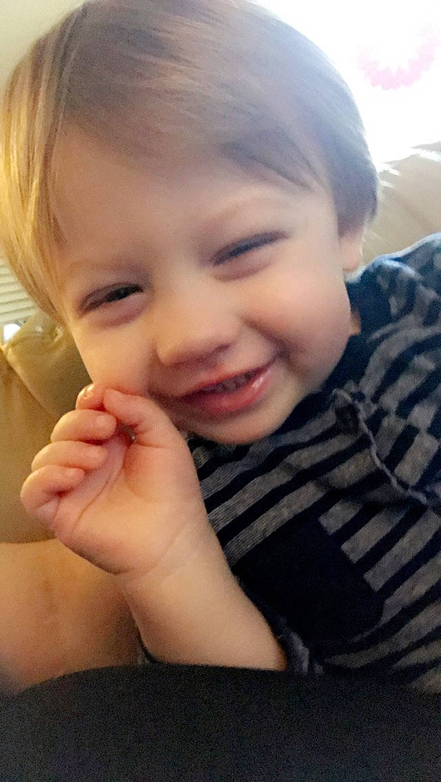 Enzo joined the competition — help win amazing prizes! baby, beauty, blond, cheek, child, chin, eye, face, finger, forehead, gesture, hair, hand, head, joy, lip, mouth, nose, person, skin