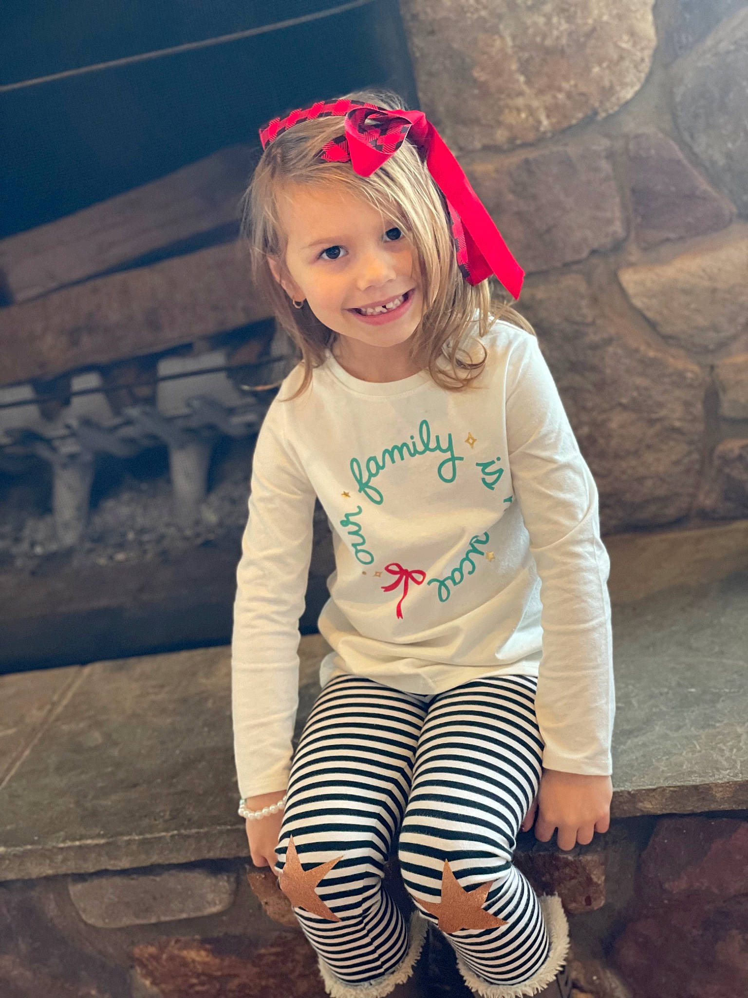 Maddie joined the competition — help win amazing prizes! cool, eye, eyewear, face, flash_photography, hair, happy, head, human_body, joy, knee, neck, person, pink, shoulder, sleeve, smile, street_fashion, t_shirt, thigh