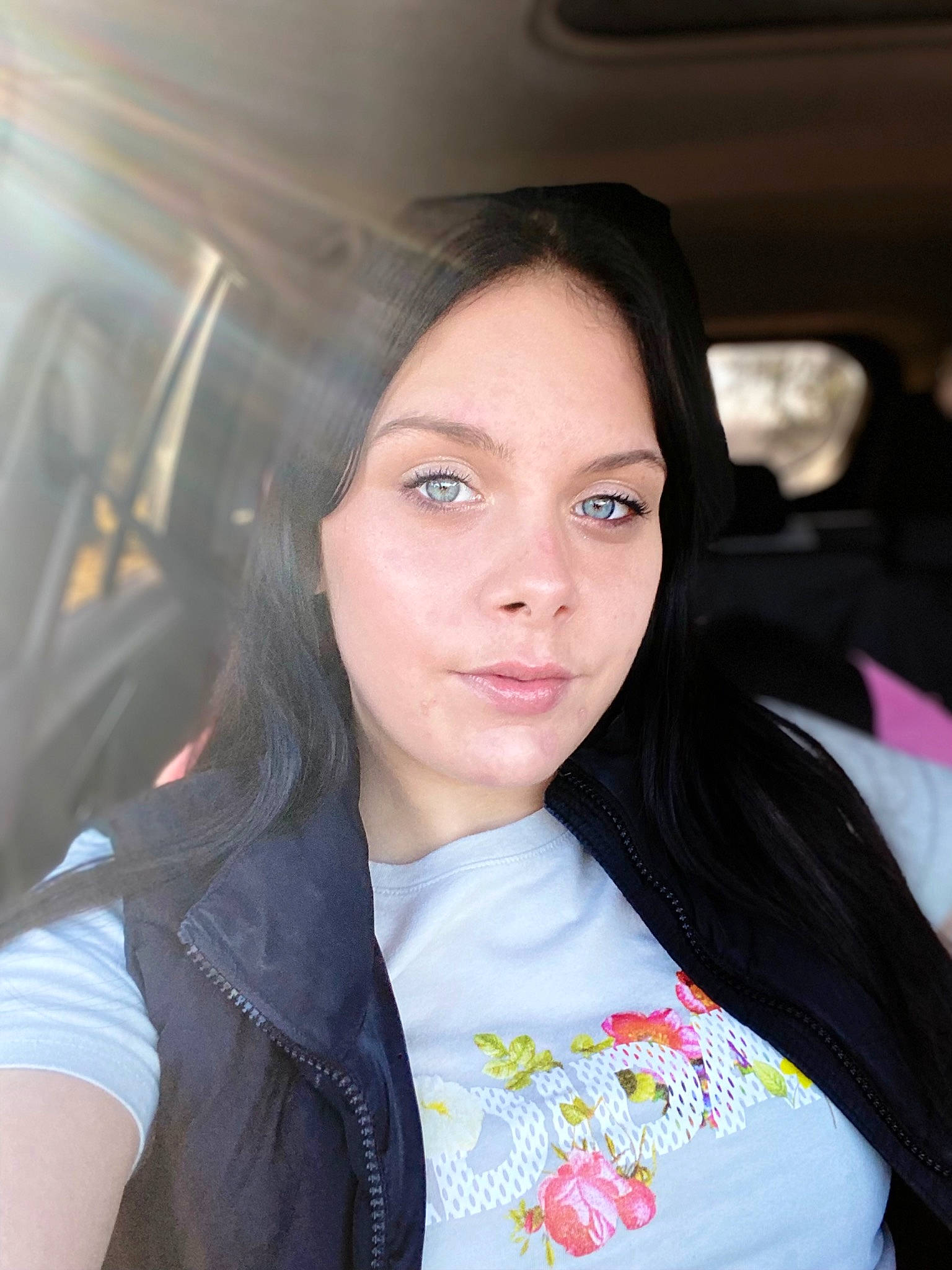 Azura is registered to the contest to win money with this photo: auto_part, automotive_design, automotive_lighting, black_hair, car, eye, eyebrow, eyelash, flash_photography, jewellery, lip, lipstick, long_hair, motor_vehicle, mouth, nose, person, personal_luxury_car, skin, smile