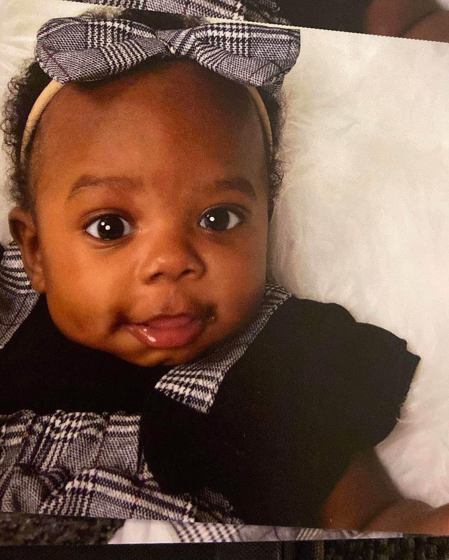 Laila joined the competition — help win amazing prizes! baby_toddler_clothing, beauty, cheek, chin, cool, ear, eyebrow, eyelash, flash_photography, forehead, hairstyle, happy, headgear, headpiece, iris, lip, nose, person, skin, sleeve