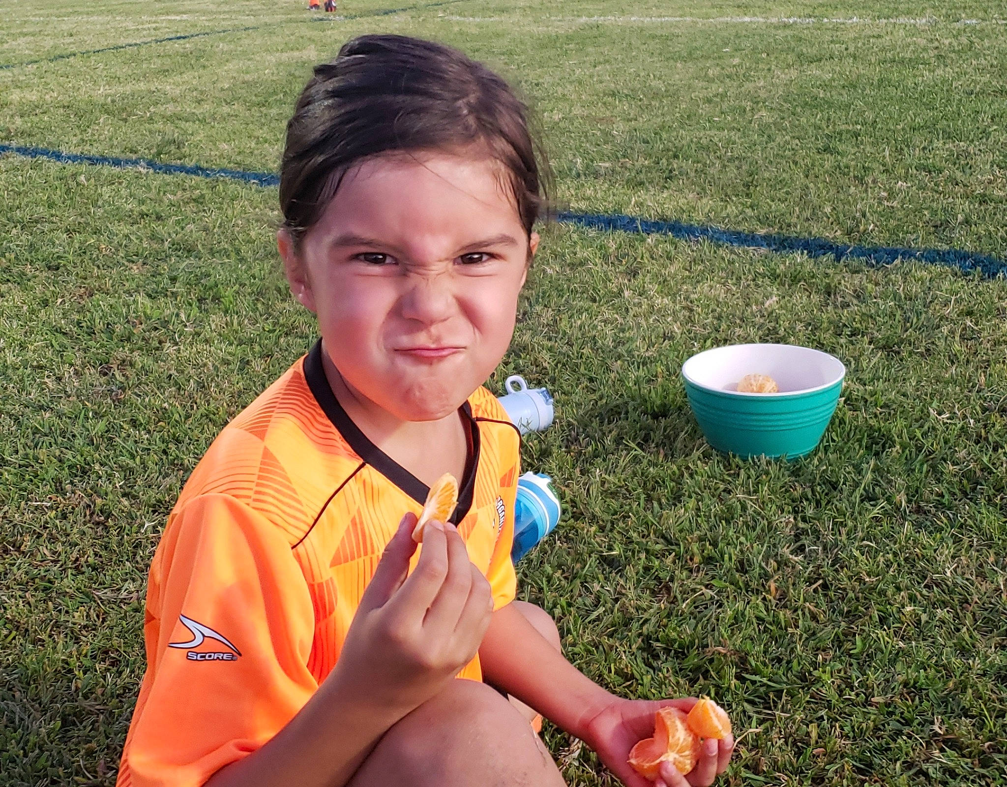 Izabella joined the competition — help win amazing prizes! anger, child, finger, fun, grass, happy, lawn, person, play, smile, summer, vacation