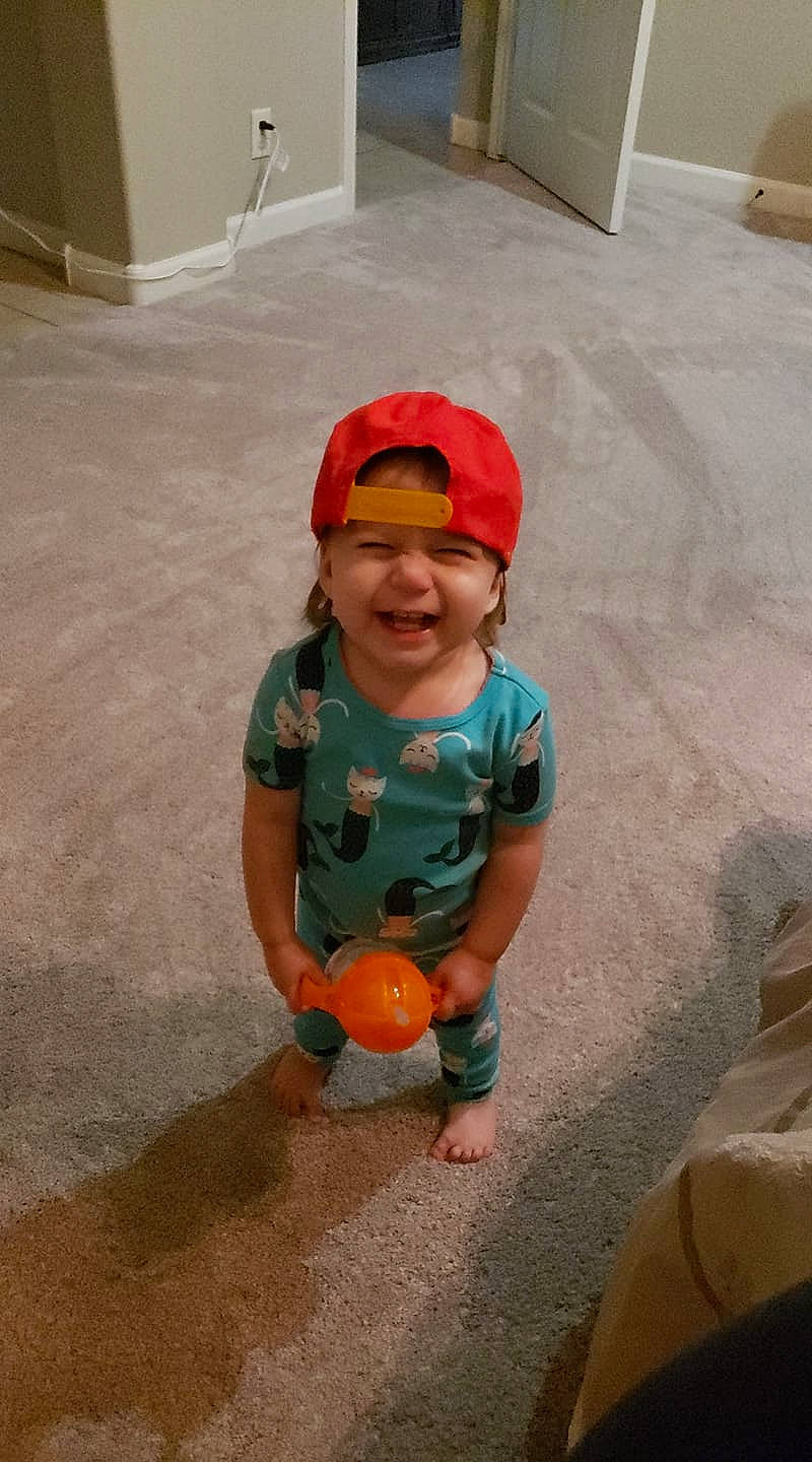 Kendall joined the competition — help win amazing prizes! child, floor, flooring, fun, joy, person, play, toddler