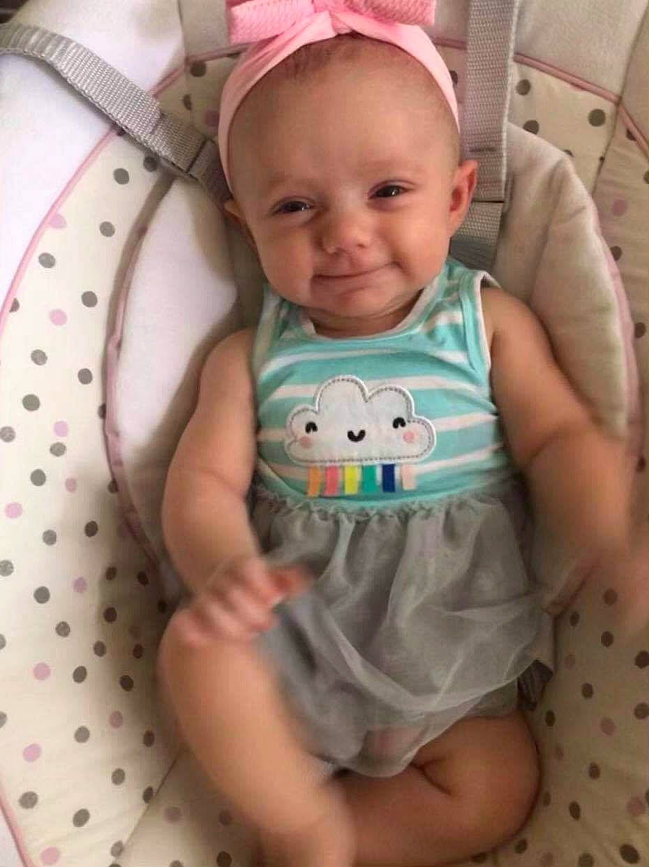 Airus joined the competition — help win amazing prizes! baby, baby_toddler_clothing, cheek, child, clothing, dress, eye, face, facial_expression, finger, head, pattern, person, pink, product, skin, sleeve, smile, t_shirt, toddler