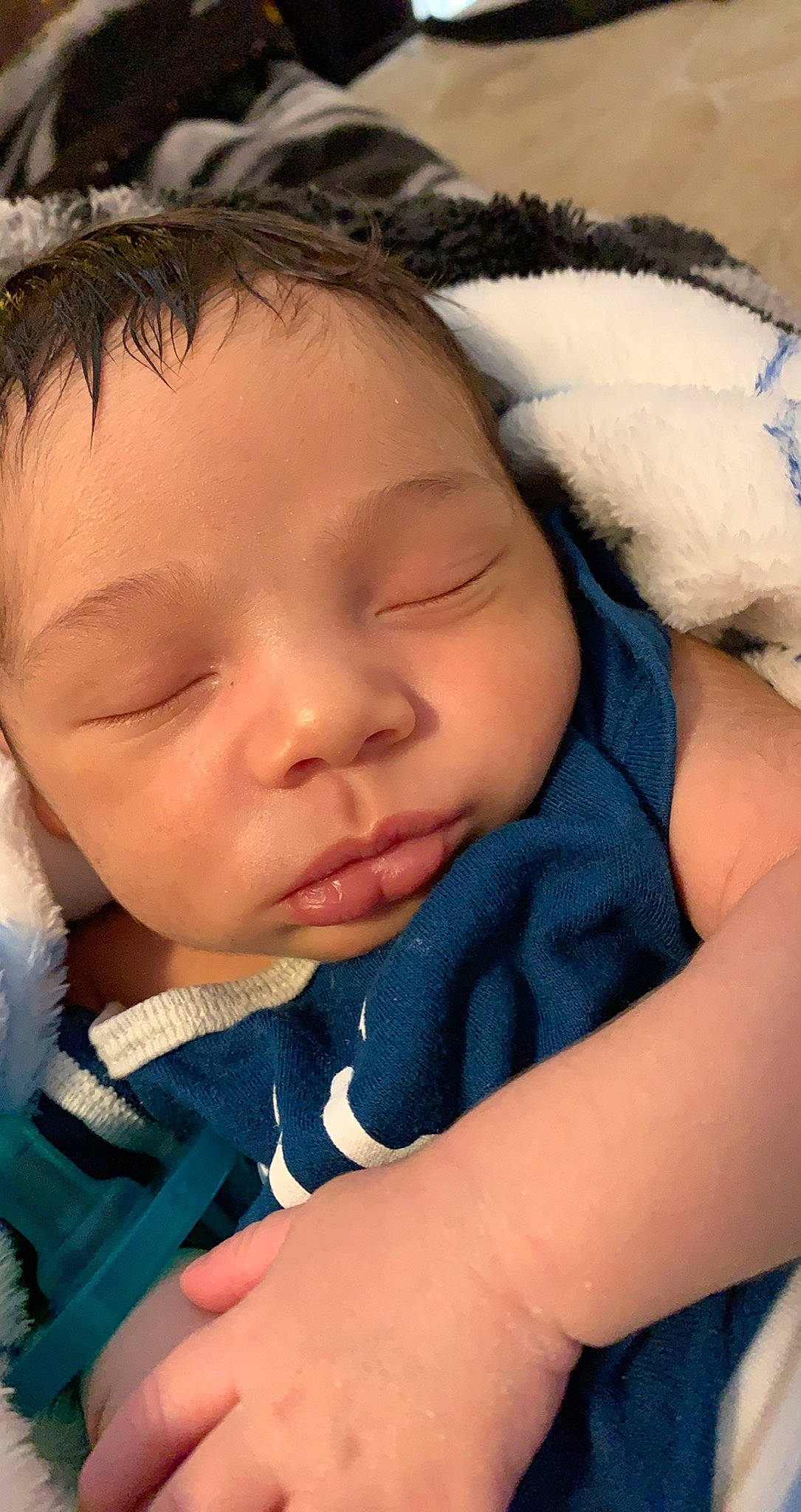 Adrien joined the competition — help win amazing prizes! baby, baby_toddler_clothing, blue, cheek, comfort, ear, eye, eyebrow, eyelash, face, finger, hand, head, iris, lip, mouth, neck, nose, person, skin