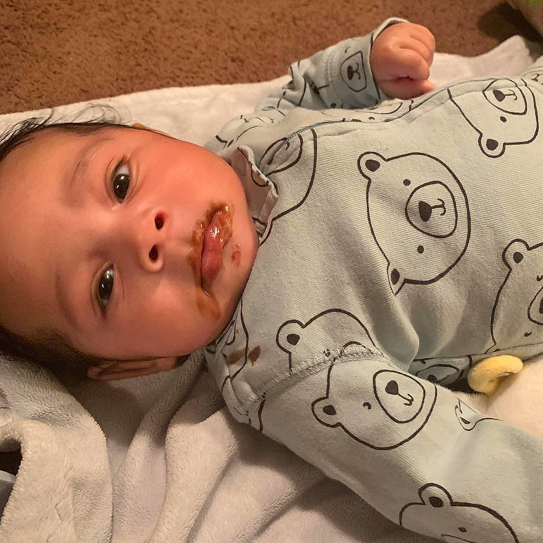 Trevor is registered to the contest to win money with this photo: arm, baby, baby_sleeping, bedtime, birth, cheek, child, ear, eye, face, head, lip, mouth, nap, nose, person, skin, sleep, toddler