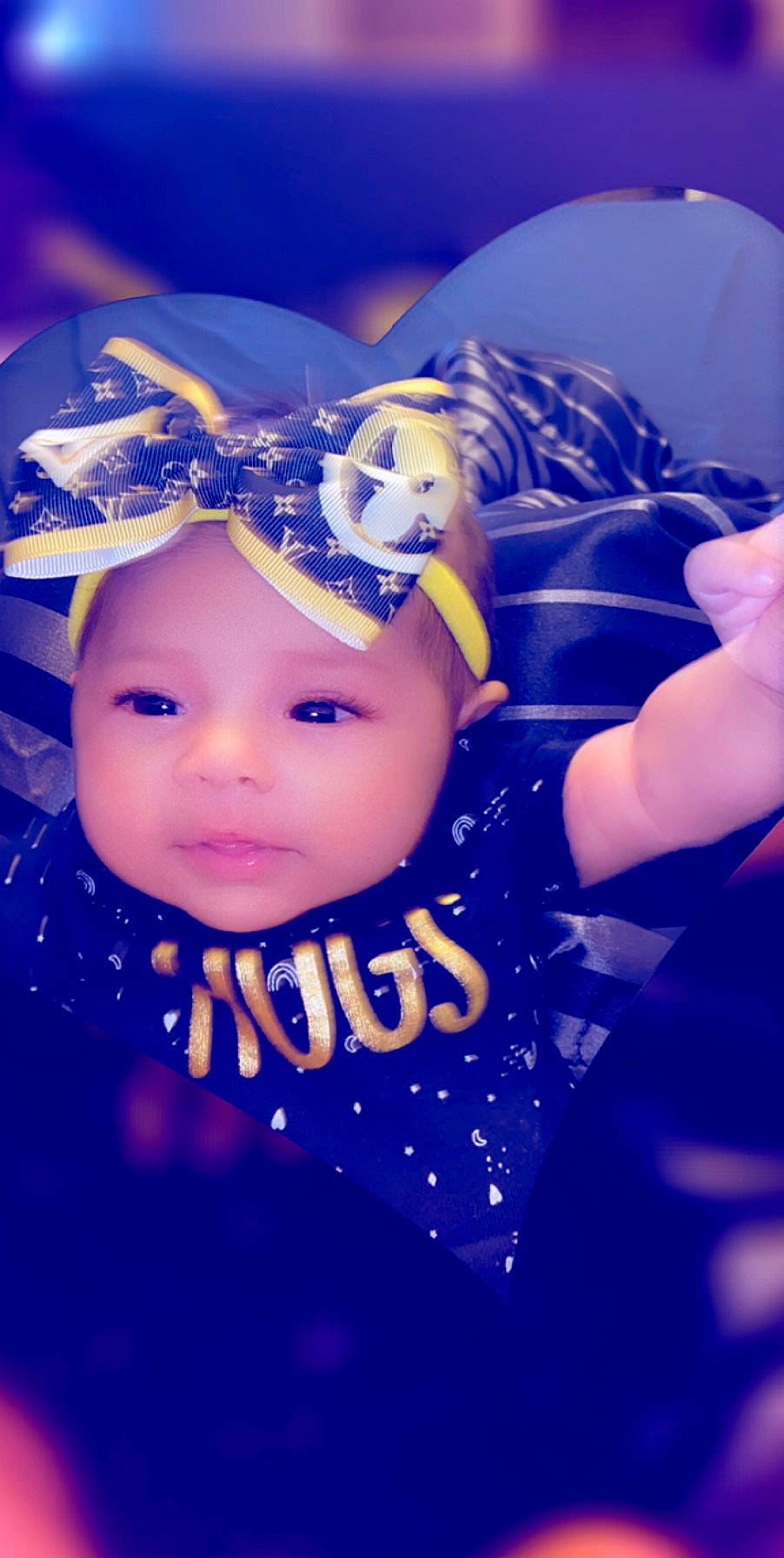 Heaven is registered to the contest to win money with this photo: baby, blue, child, electric_blue, fictional_character, fun, happy, head, headwear, person, photography, product, sky, smile, toddler