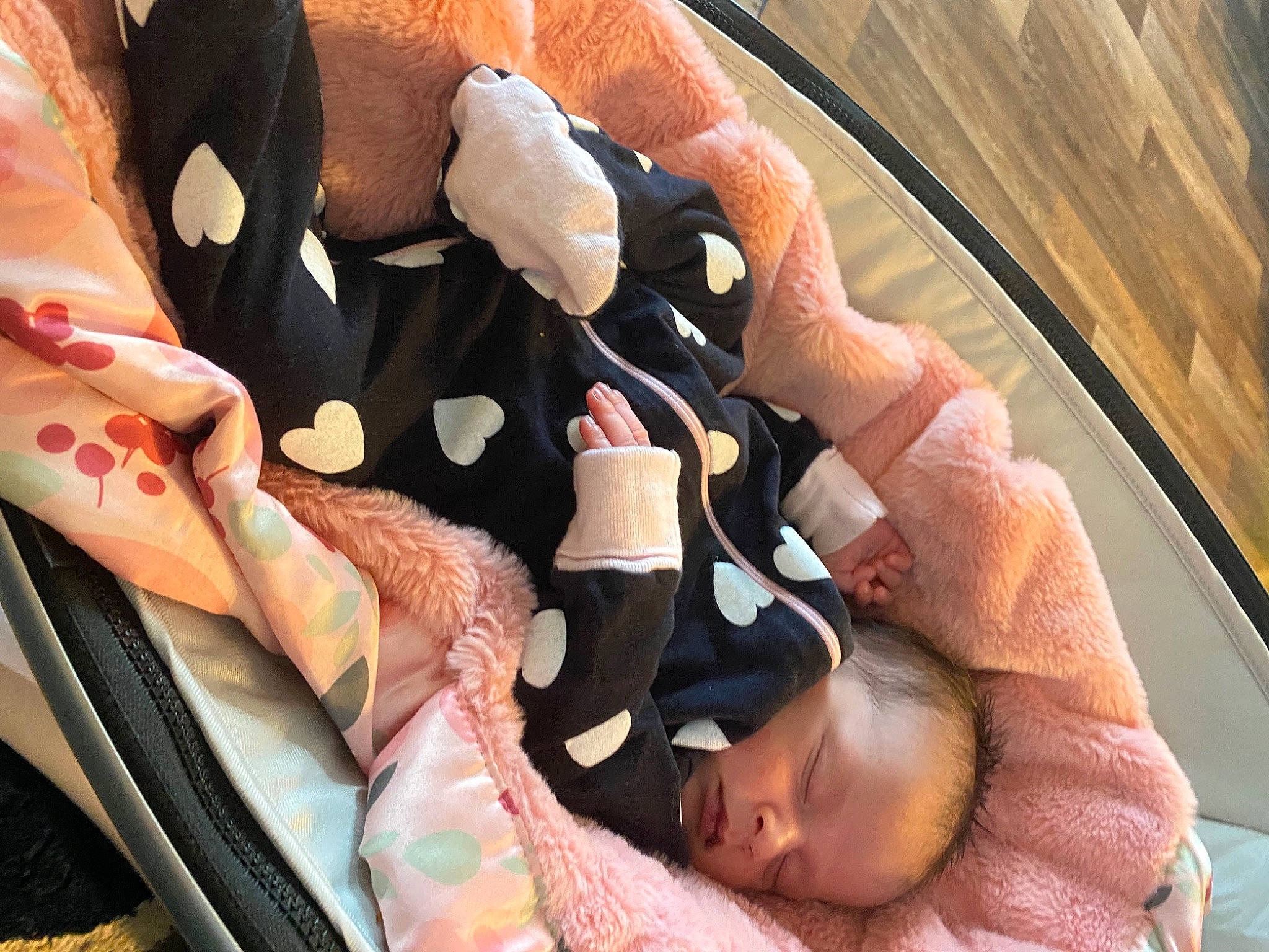 Aliana joined the competition — help win amazing prizes! baby, baby_carriage, baby_products, baby_safety, baby_toddler_clothing, bed, car_seat, carmine, child, comfort, finger, gesture, hand, infant_bed, linens, nail, person, room, thumb, toddler