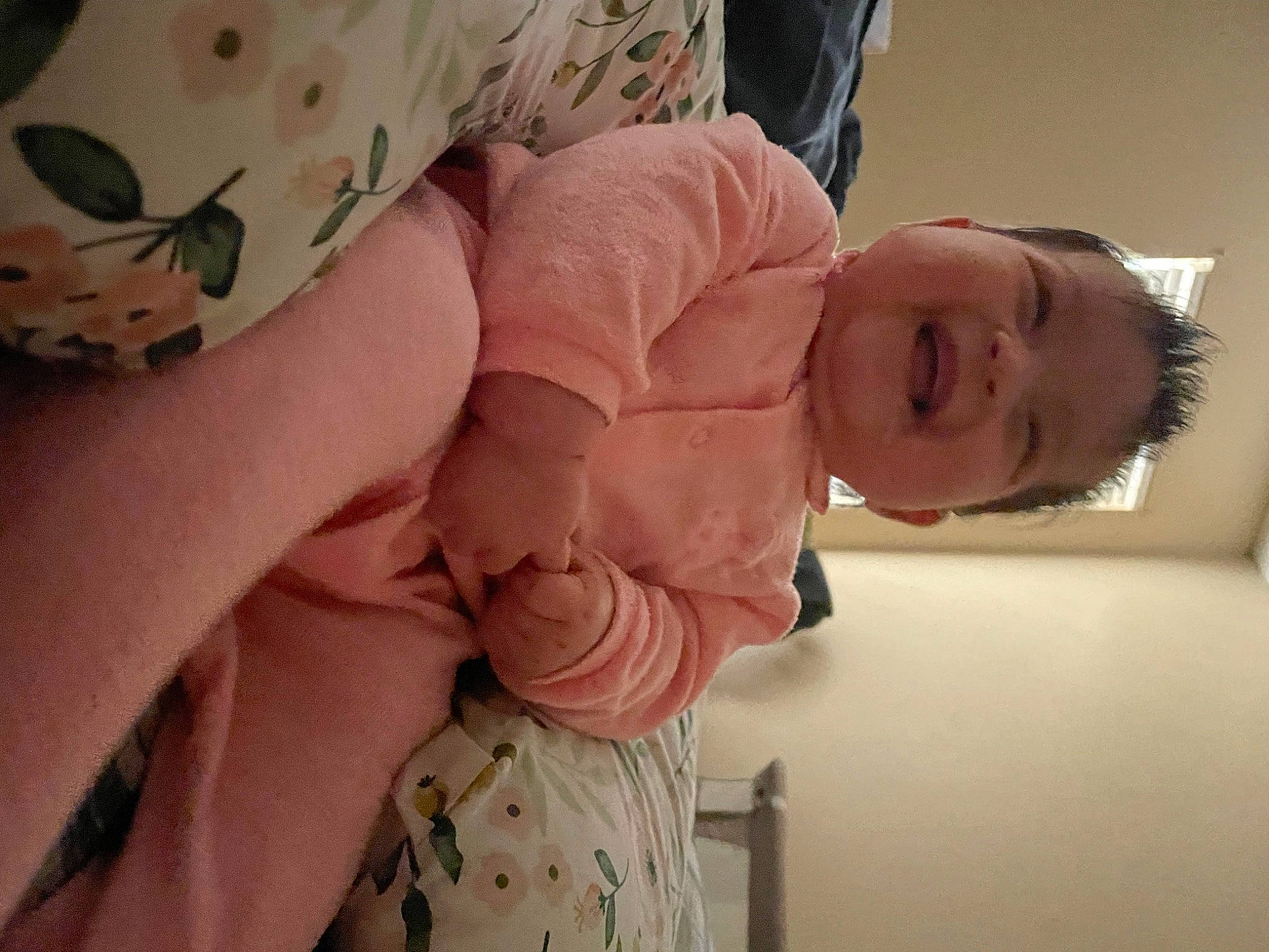 Aria joined the competition — help win amazing prizes! arm, baby, cheek, comfort, eye, face, facial_expression, head, human_body, joint, leg, lip, mouth, neck, nose, person, skin, sleeve, smile, stomach