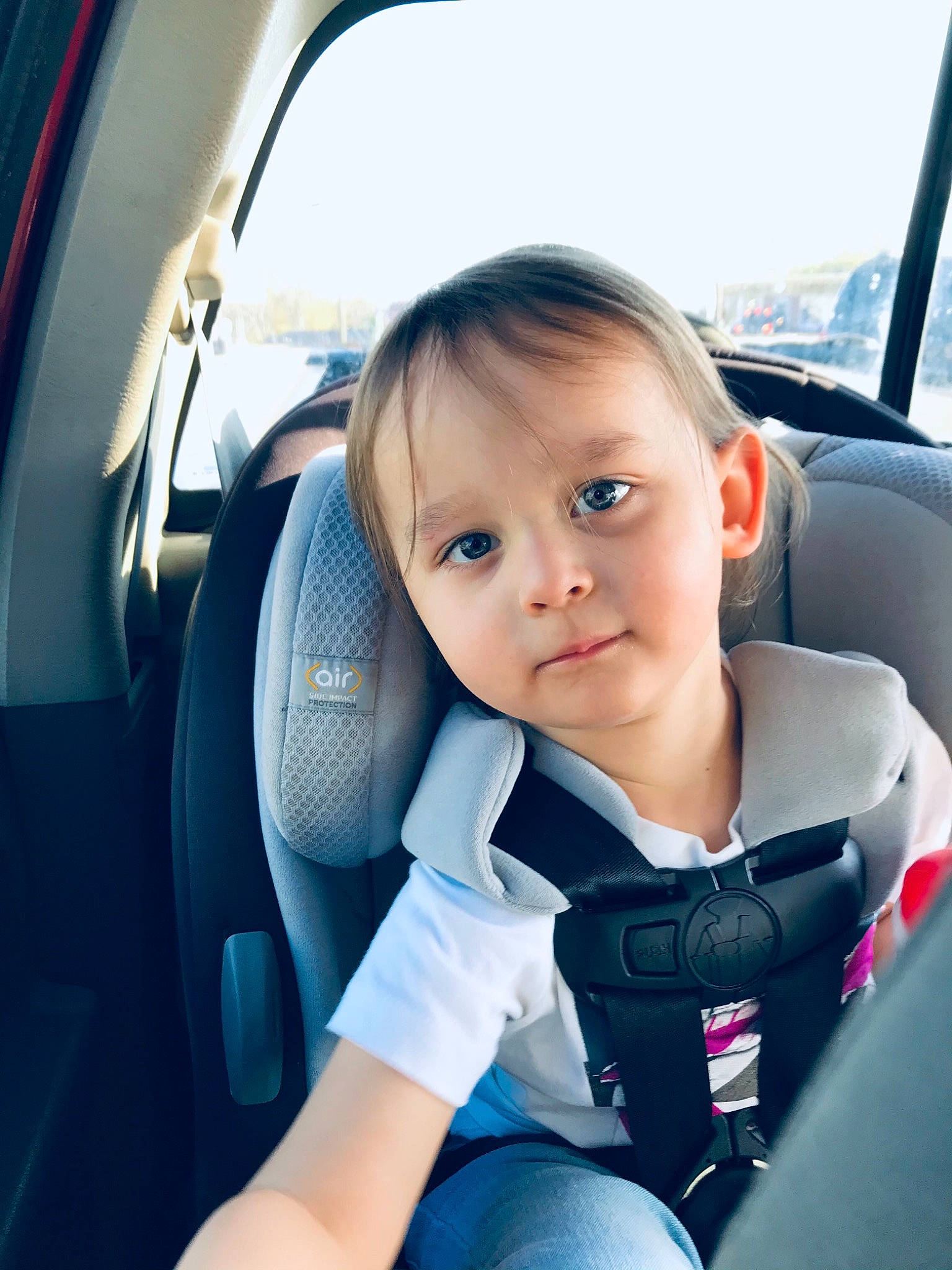 Braylen joined the competition — help win amazing prizes! automotive_window_part, baby, baby_carriage, baby_in_car_seat, baby_products, baby_toddler_clothing, car_seat, car_seat_cover, comfort, family_car, head_restraint, person, seat_belt, steering_part, steering_wheel, vehicle_door