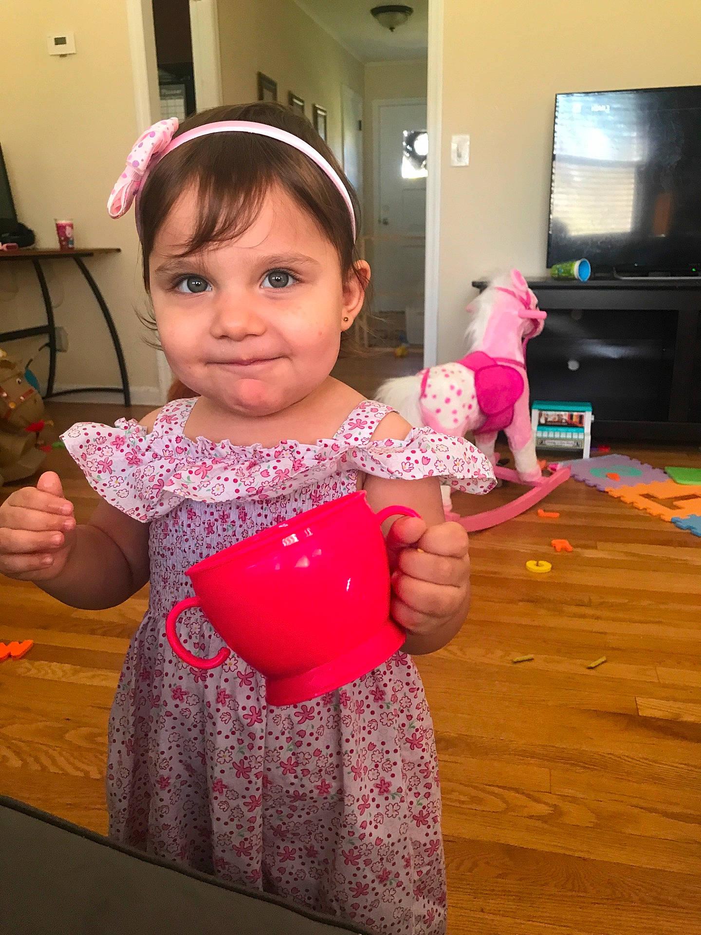 Aeris joined the competition — help win amazing prizes! child, ear, eye, fun, girl, happiness, infant, mouth, organ, pink, play, product, room, skin, smile, textile, toddler, toy