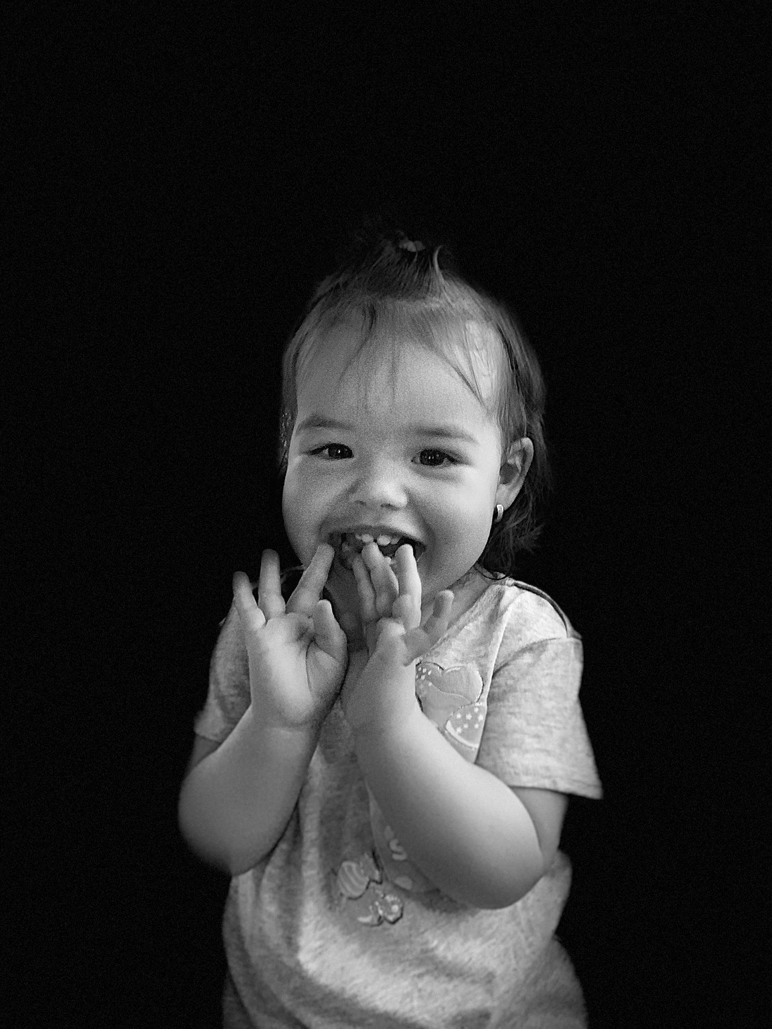 Maggie Fonseca joined the competition — help win amazing prizes! baby, black, black_and_white, cheek, child, eye, face, hand, head, human, joy, lip, monochrome, monochrome_photography, mouth, nose, person, photograph, photography, snapshot