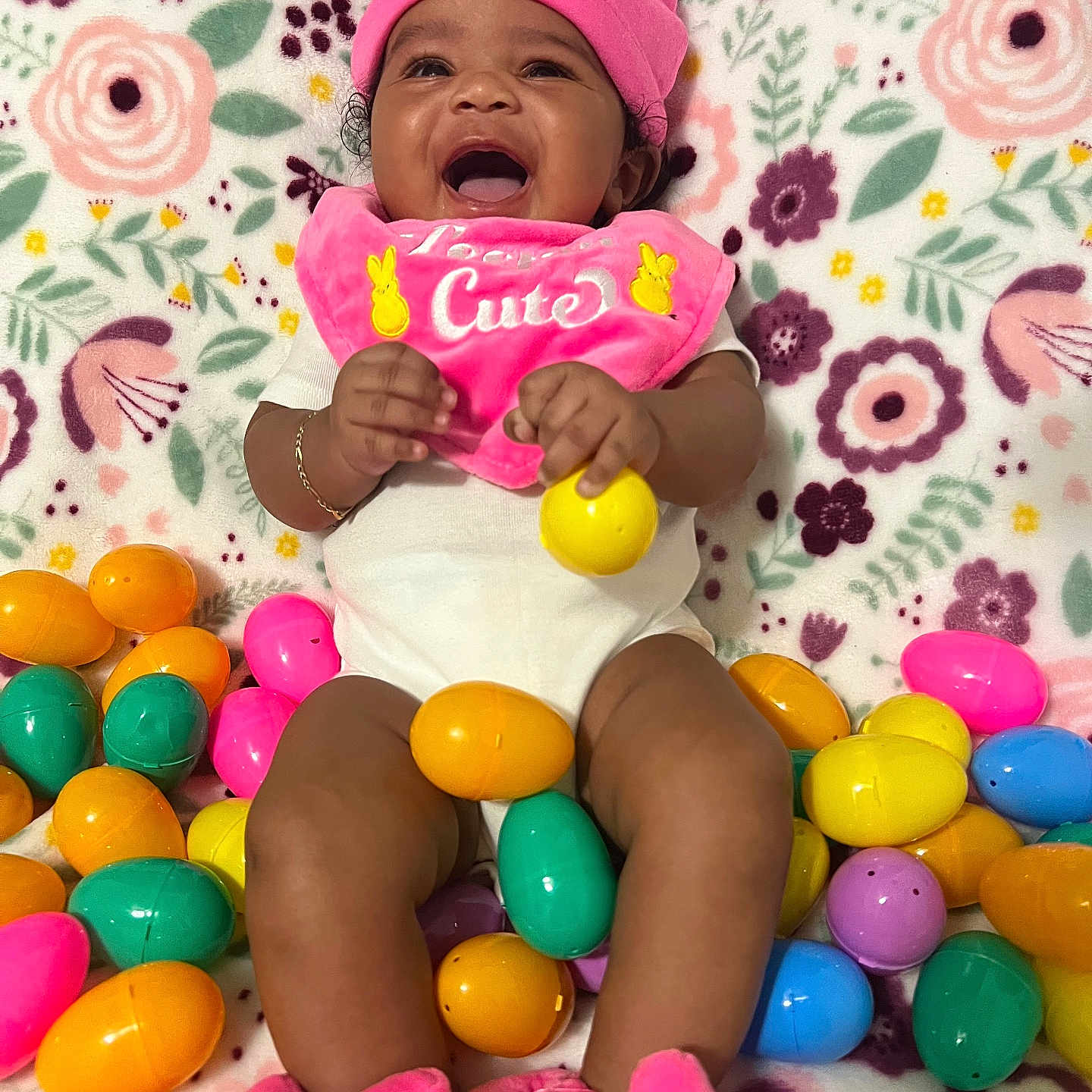 Kamiya joined the competition — help win amazing prizes! accessories, baby, candy, cap, clothing, face, food, happy, hat, head, jewelry, laughing, necklace, person, photography, portrait, purple, quilt, smile, sweets