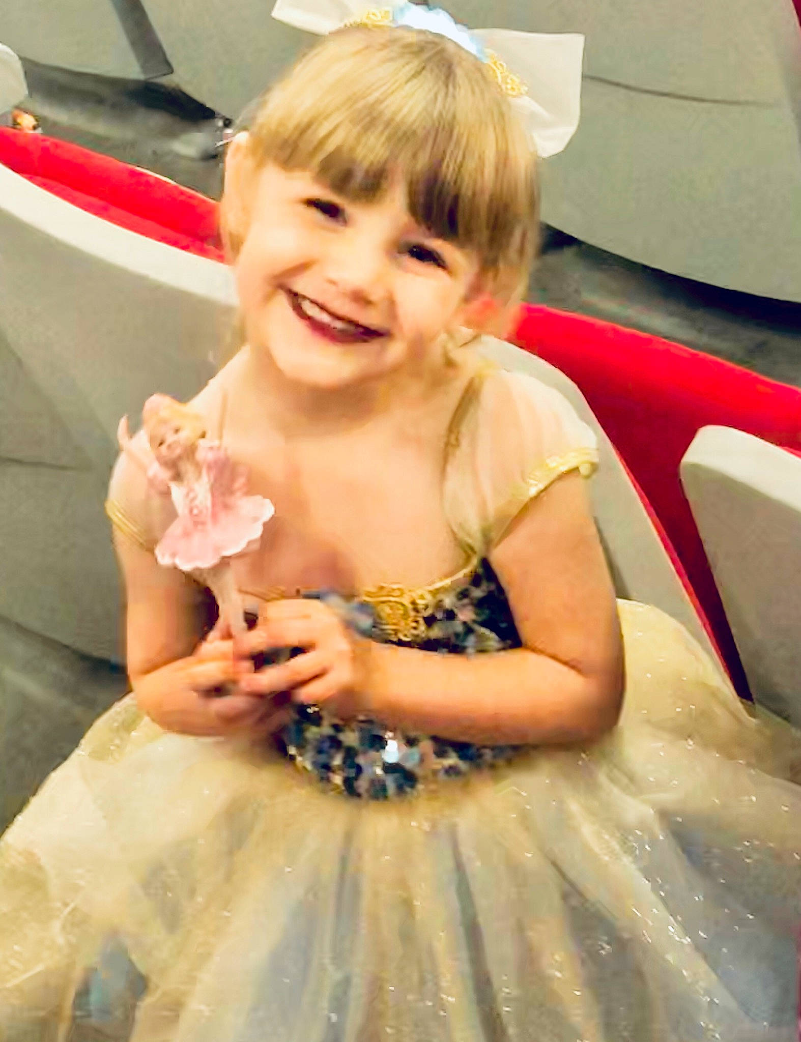 Madilyn Anderson is registered to the contest to win money with this photo: baby, child, dress, facial_expression, hairstyle, happy, joy, laugh, person, skin, smile, toddler